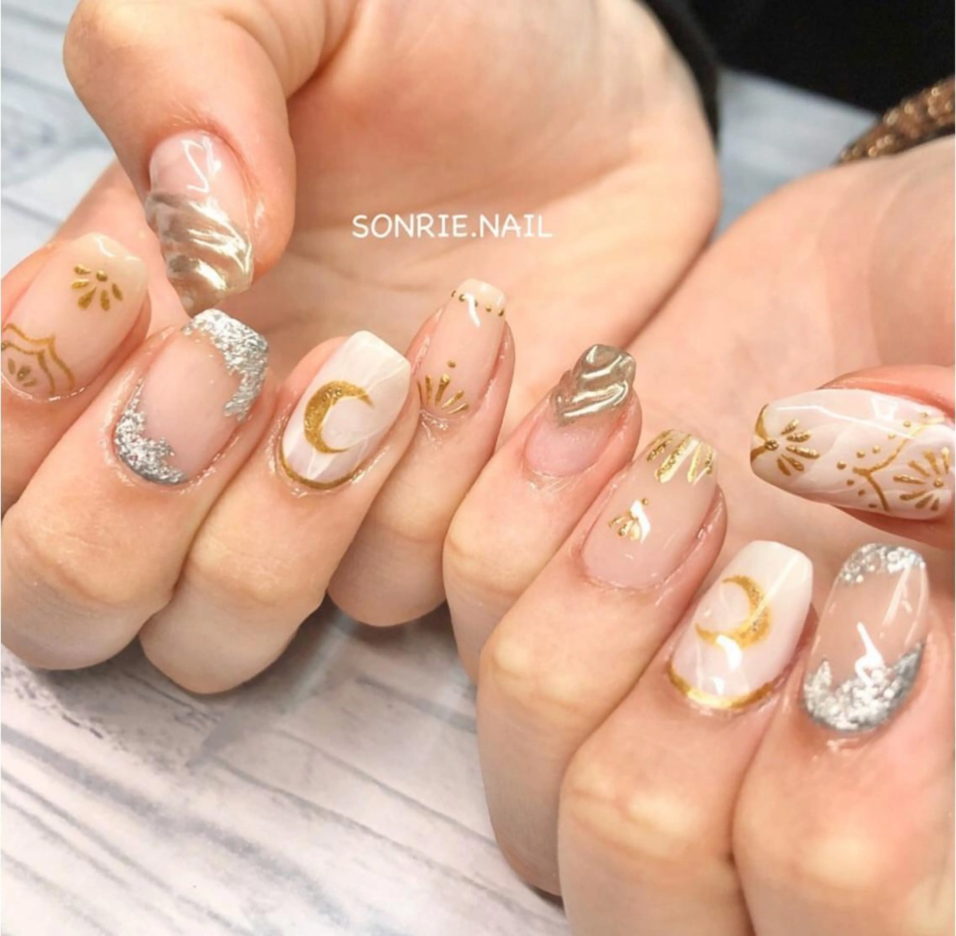 ネイル 美容室 ソンリエのヘアスタイル