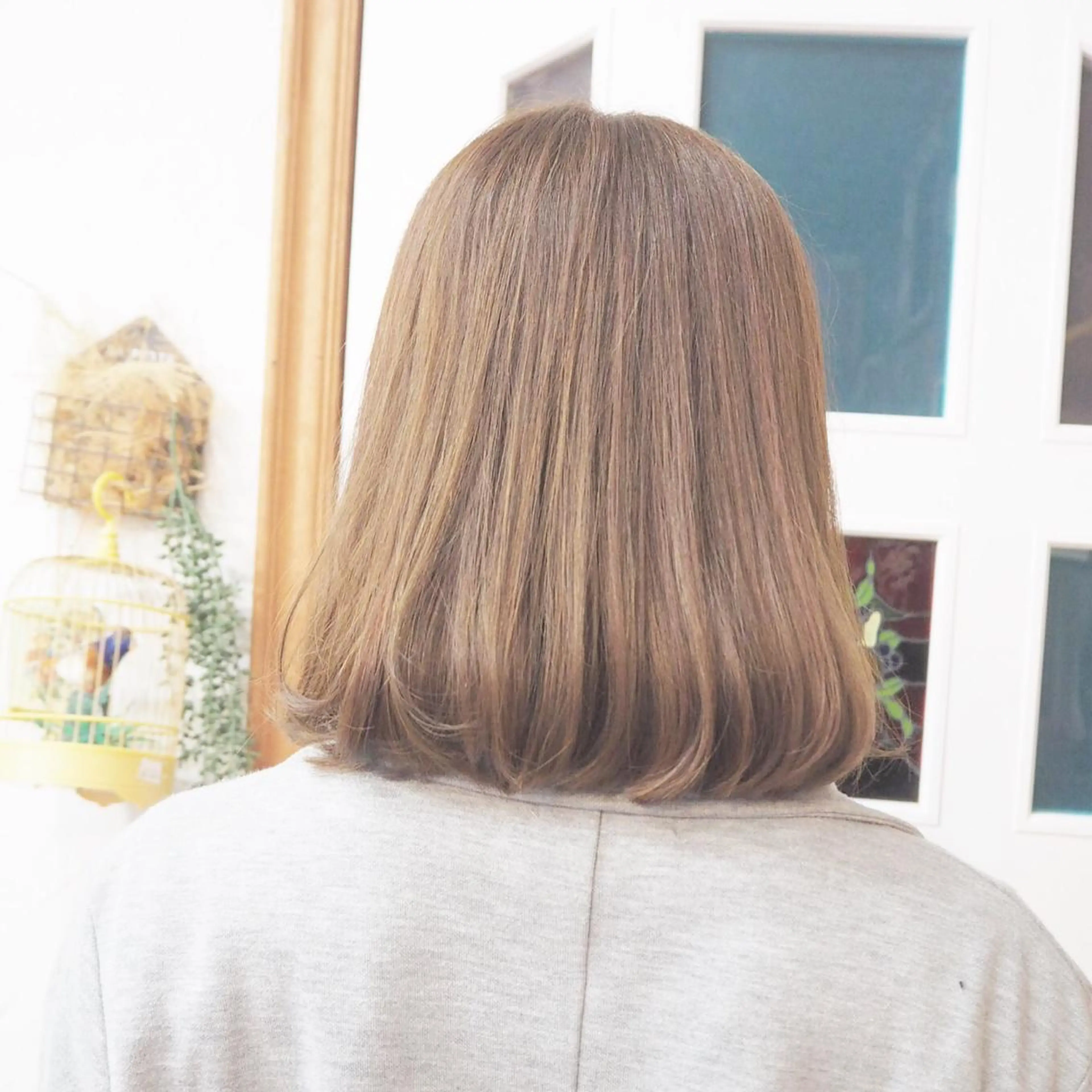 ミディアム ヘアカラー ポルタカリーナサロン yukariのヘアスタイル