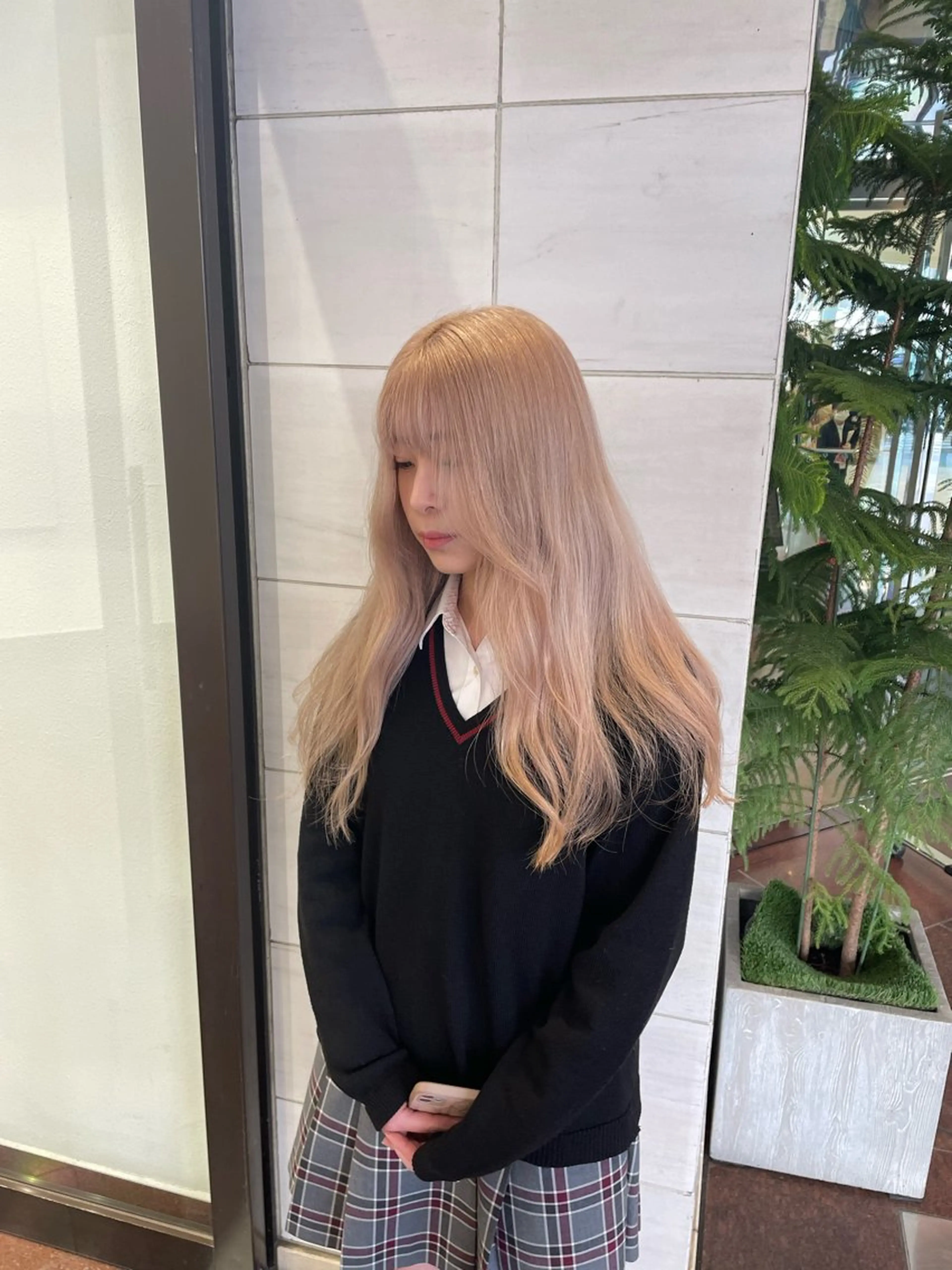 ロング カラー ヘアカラー ハイトーン/ブリーチ /hikaruのヘアスタイル