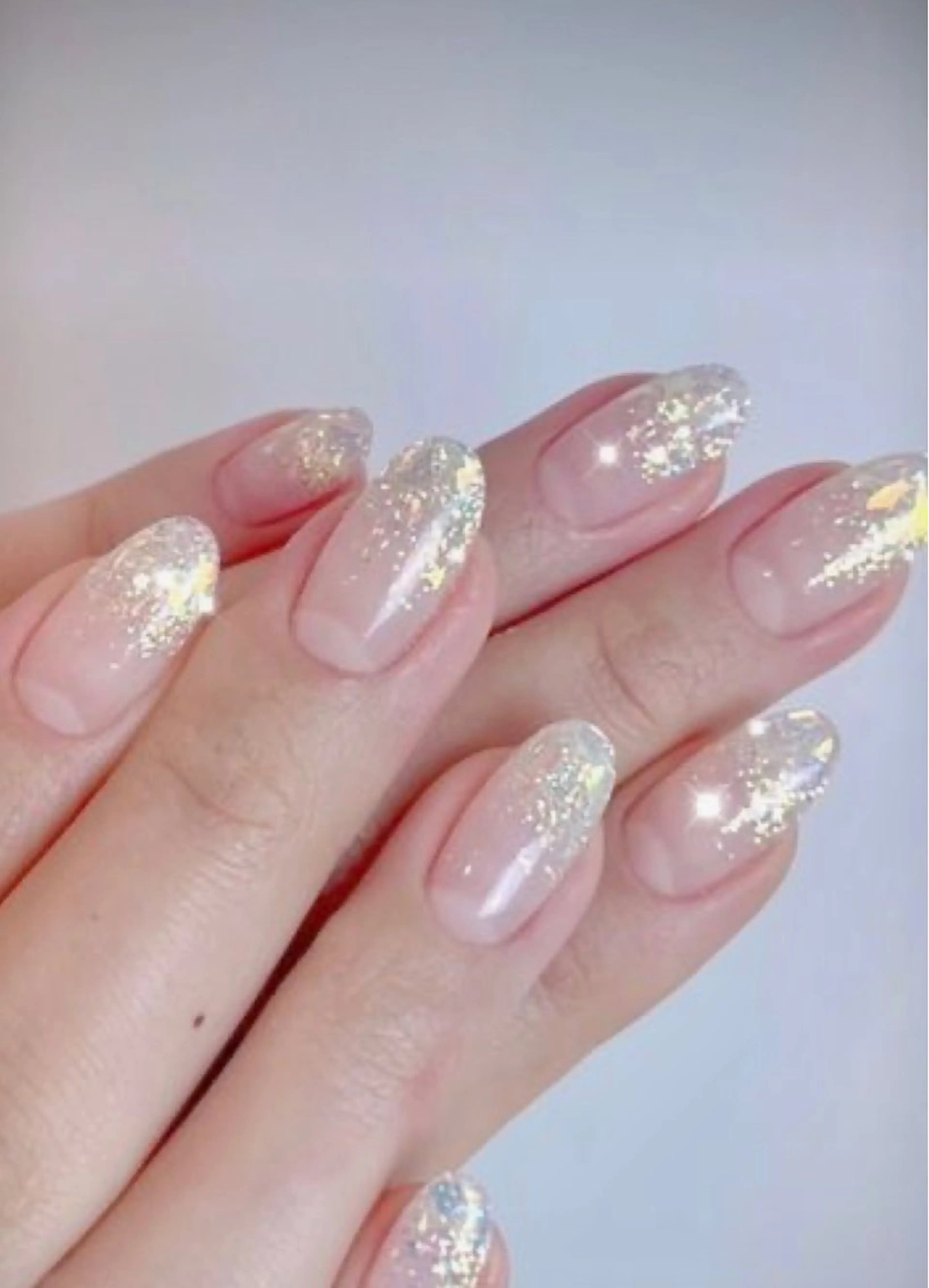 ネイル ラメ(グリッター) ラメグラデーション kudo ikue💎のネイルデザイン