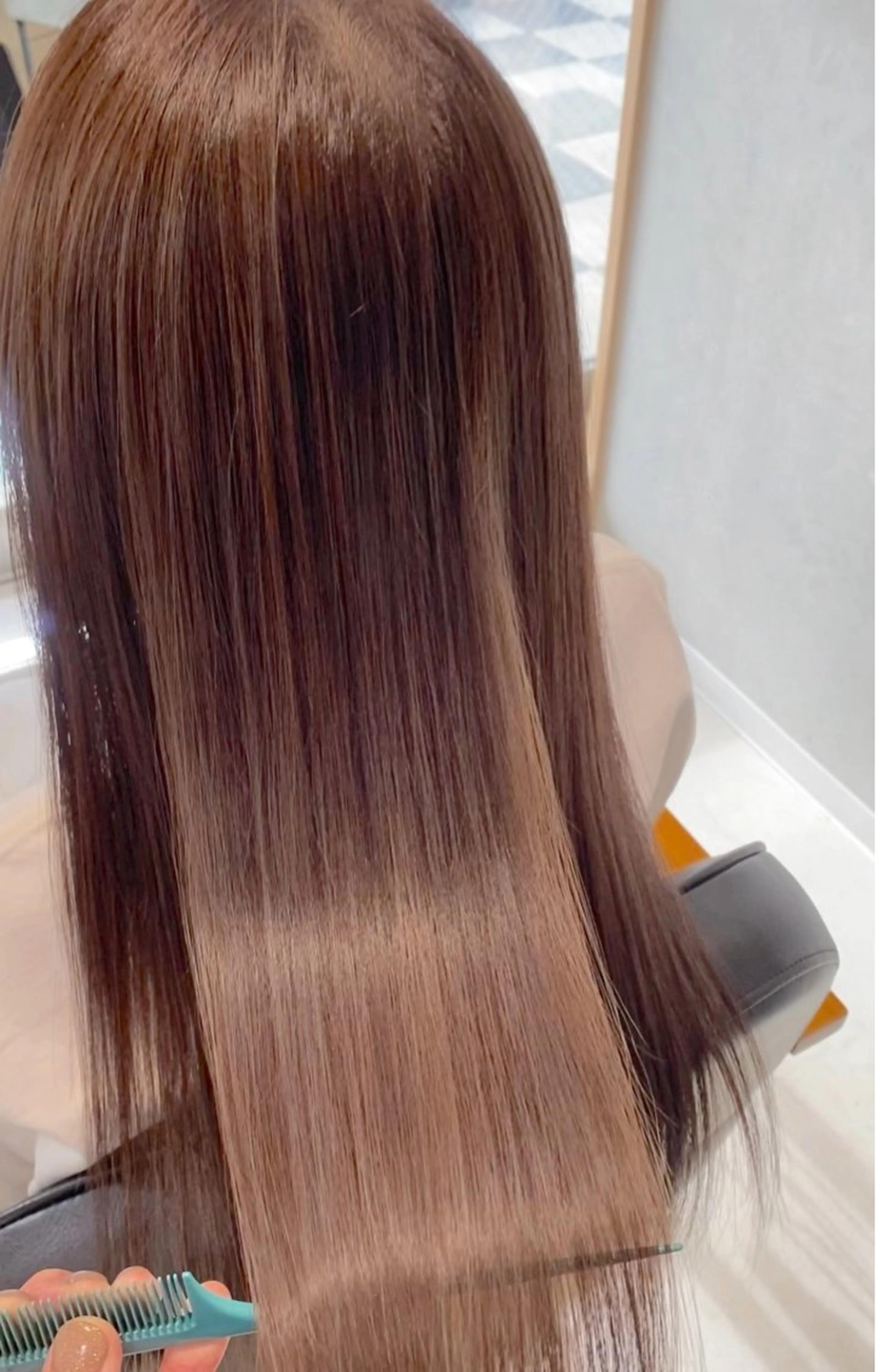 ロング 小島あゆ美/髪質改善 /縮毛矯正/ケラコラのヘアスタイル