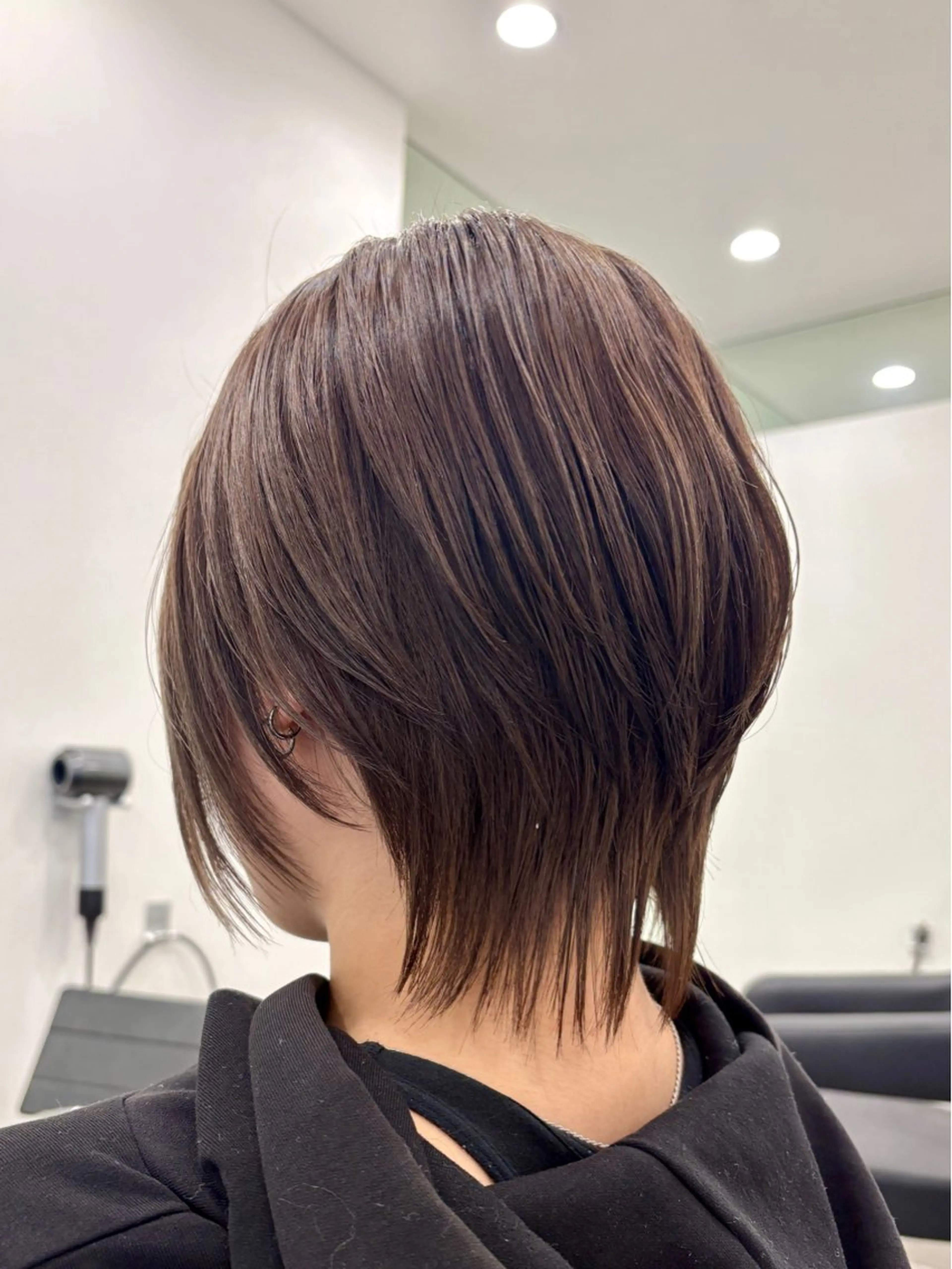 ショート カラー ヘアアレンジ ブリーチ ケアブリーチ ボブ 韓国風ヘア レイヤーカット カット ヘアカラー トリートメント 💝似合わせカット& カラーＵｒｕｎａ💝のヘアスタイル