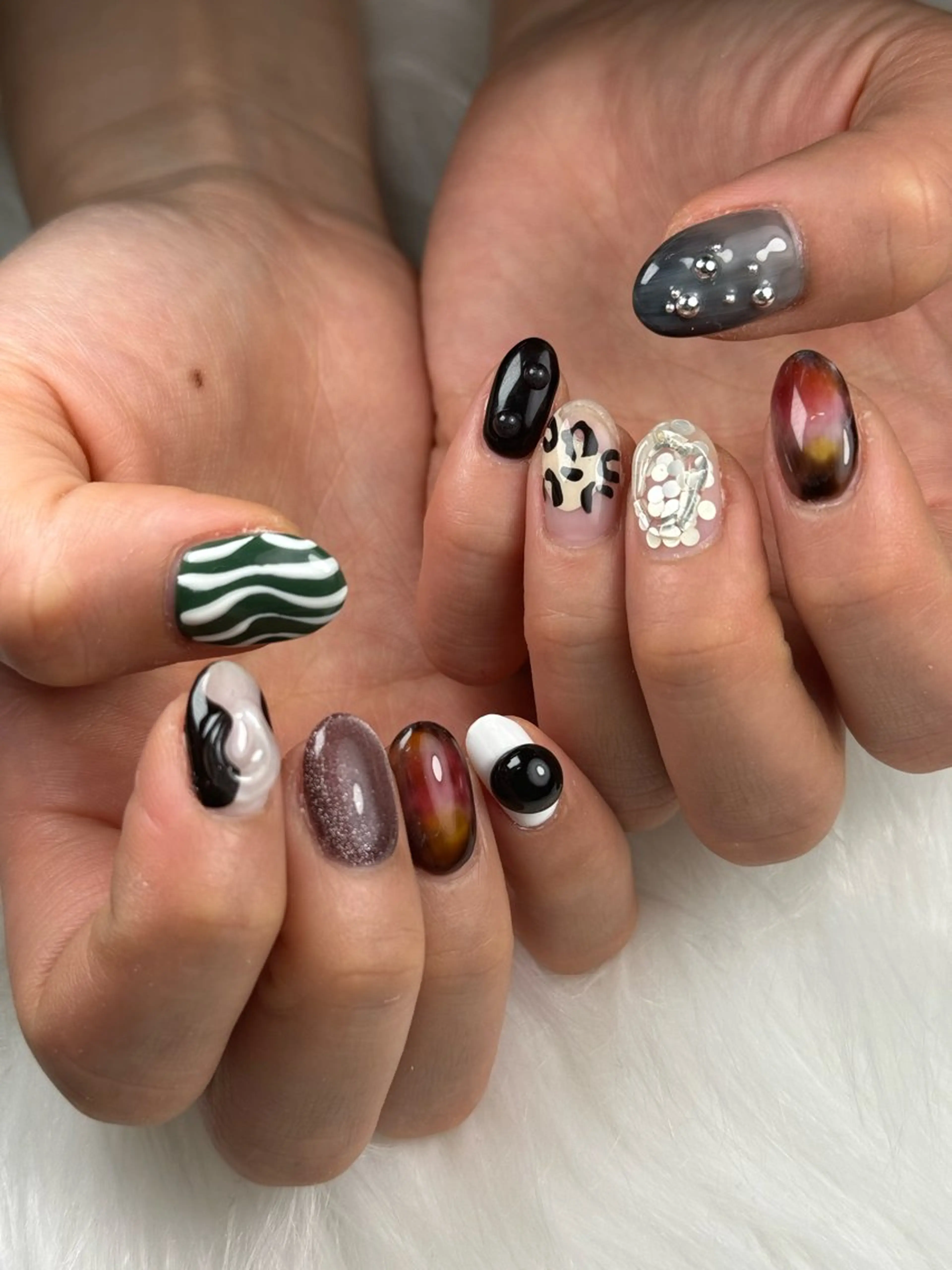 ネイル ハンドネイル Nail Salon L'arc所属・💊大阪/南船場 monica🧠のネイルデザイン