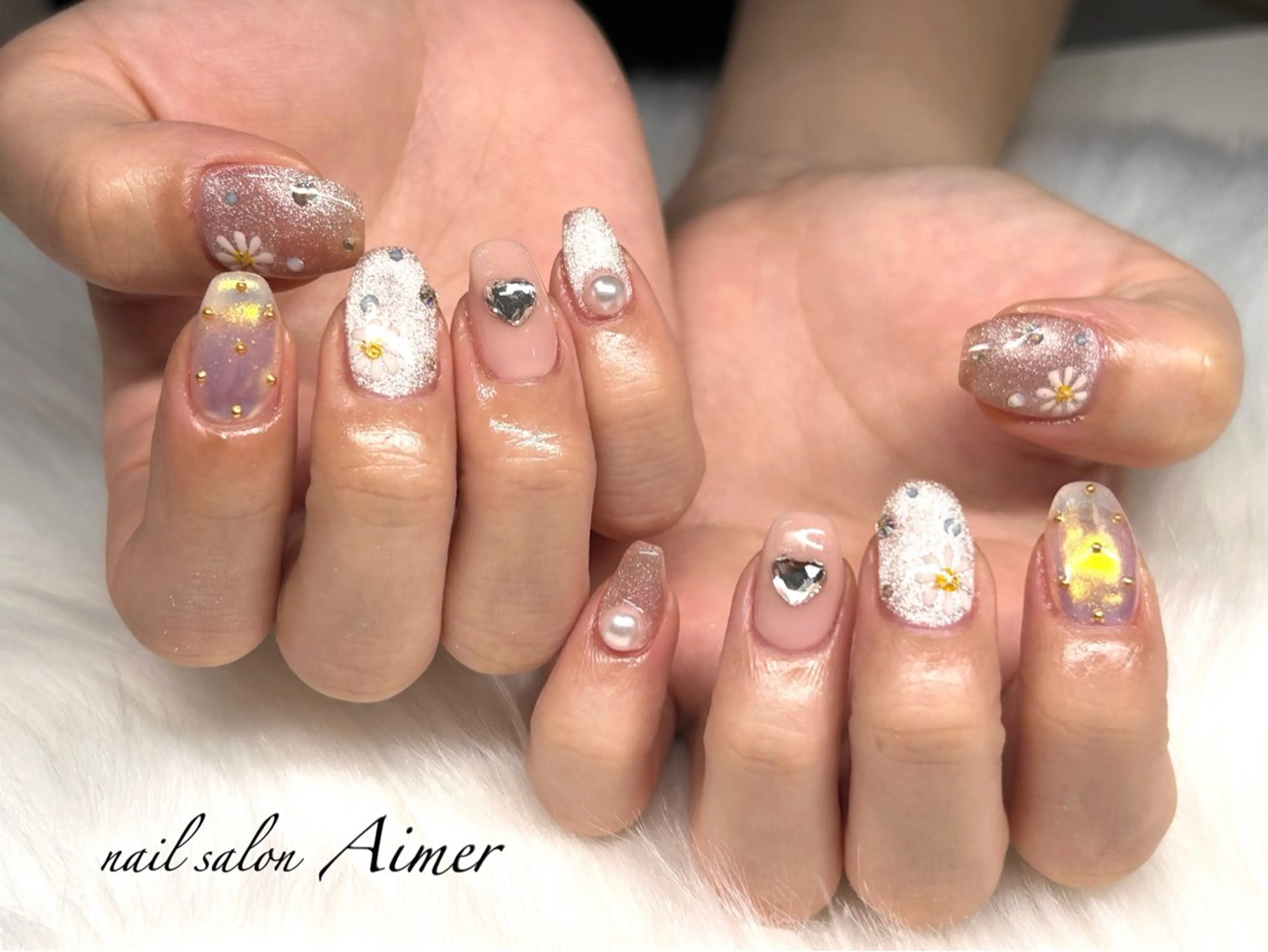 ネイル ハンドネイル nail salon Aimerのネイルデザイン