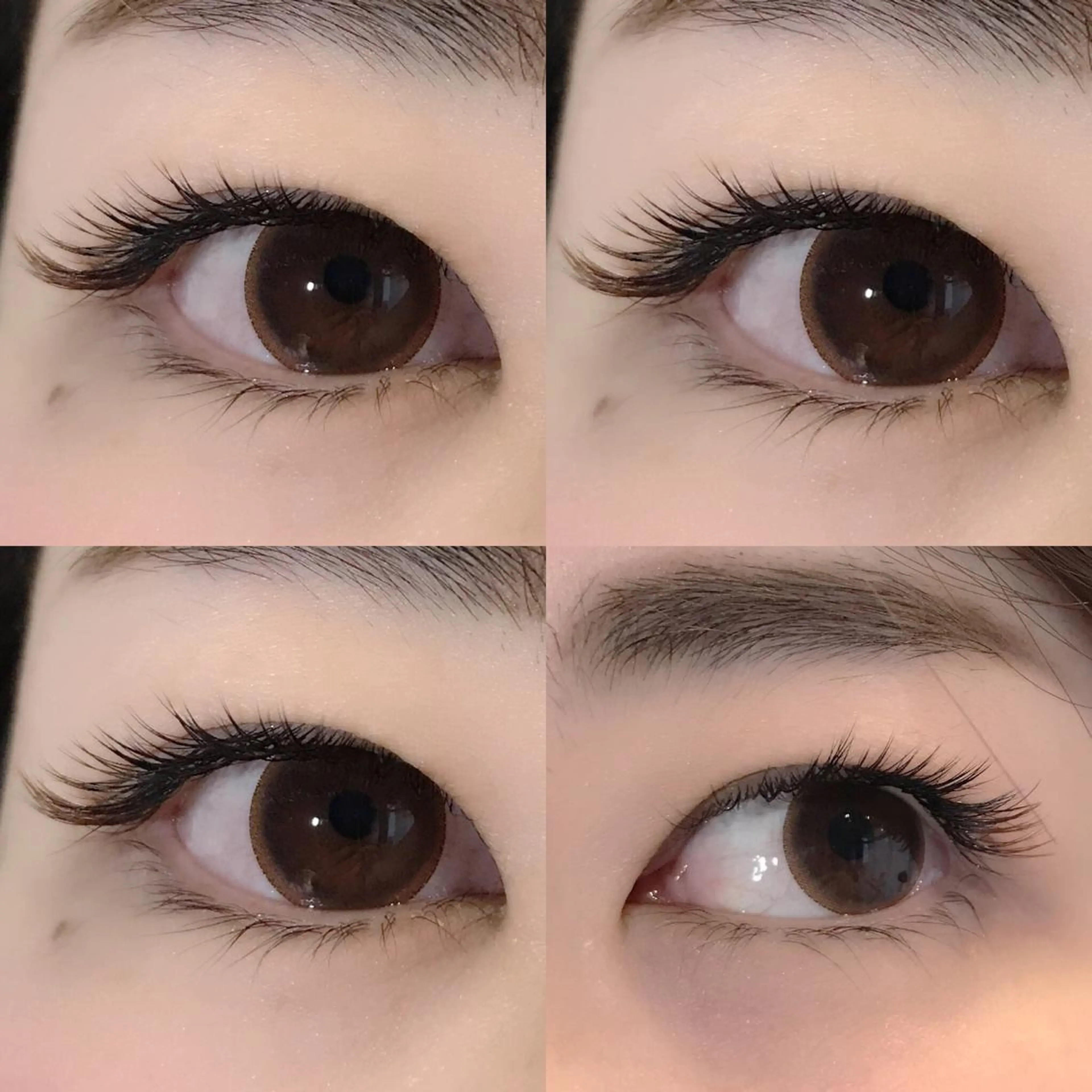 マツエク・マツパ Cカール カラーマツエク 村井 香怜のマツエク・マツパデザイン