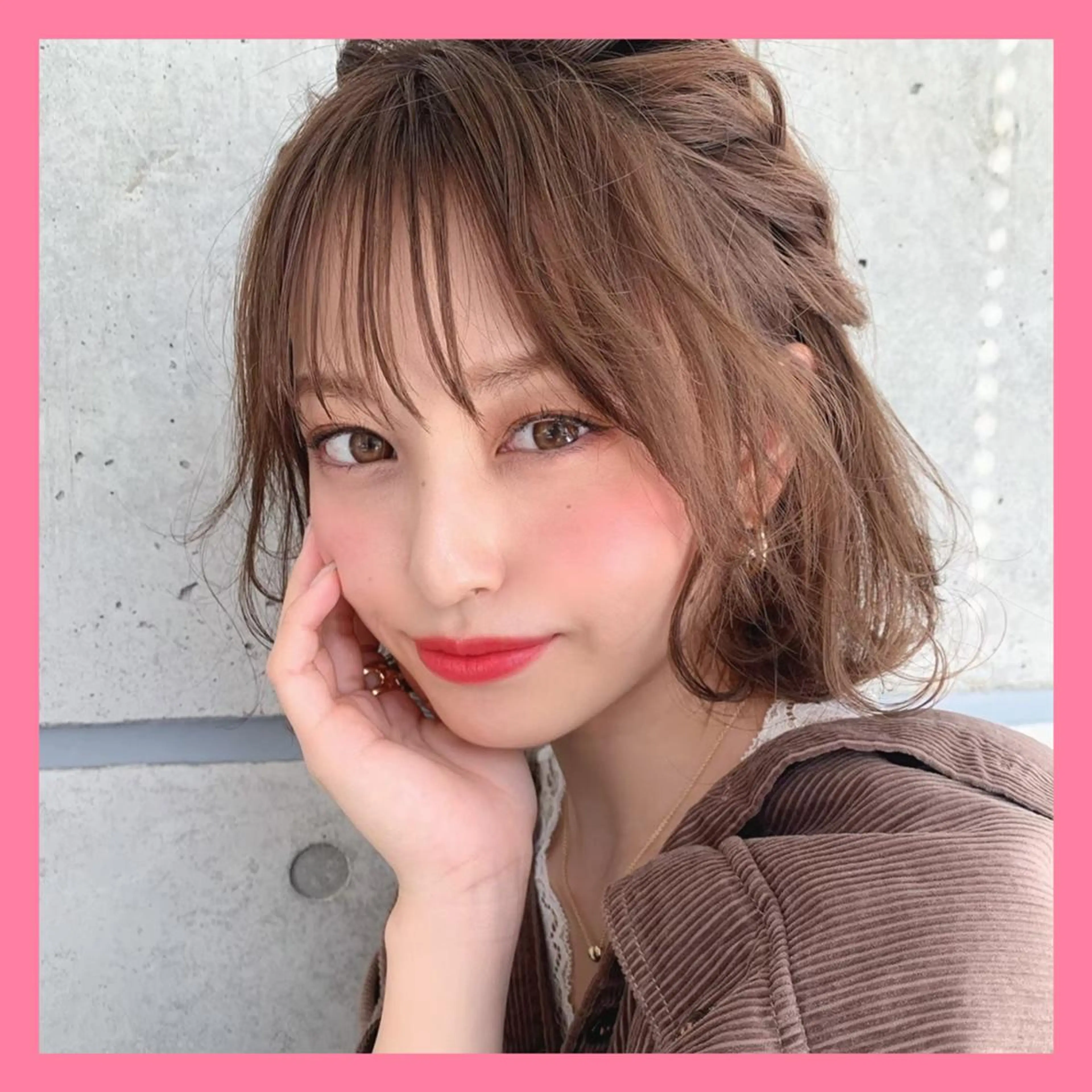 ミディアム カラー 透明感カラー ❤️sai❤️ 山下❤️のヘアスタイル