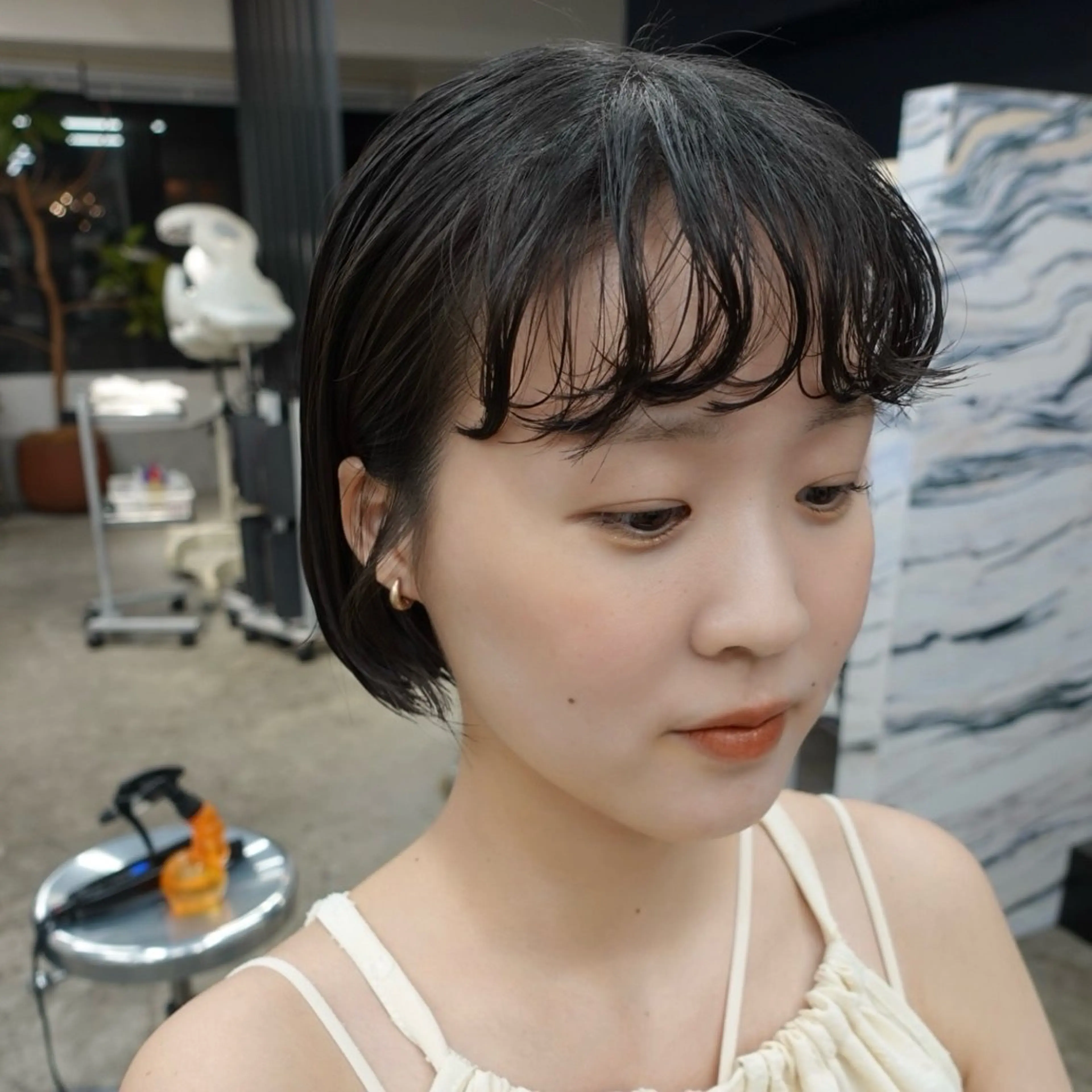 パーマ ヘアアレンジ ボブ 縮毛矯正 ストレートパーマ カット 🌐サトウ リョウ🌐のヘアスタイル