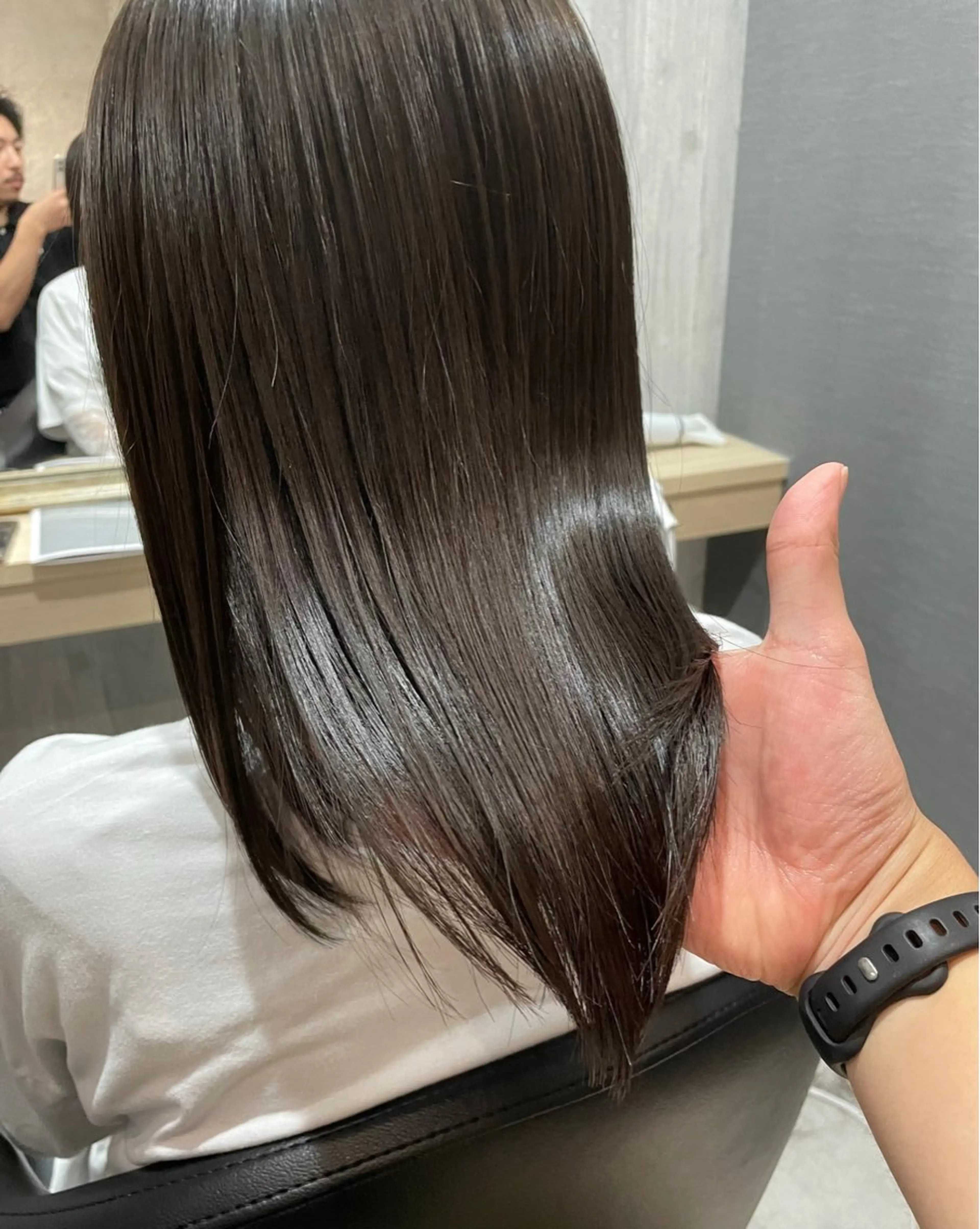 ミディアム ミディアムパーマ 縮毛矯正 トリートメント カット ヘアカラー トリートメント MAHORA所属・DAIKI ダイキのヘアスタイル
