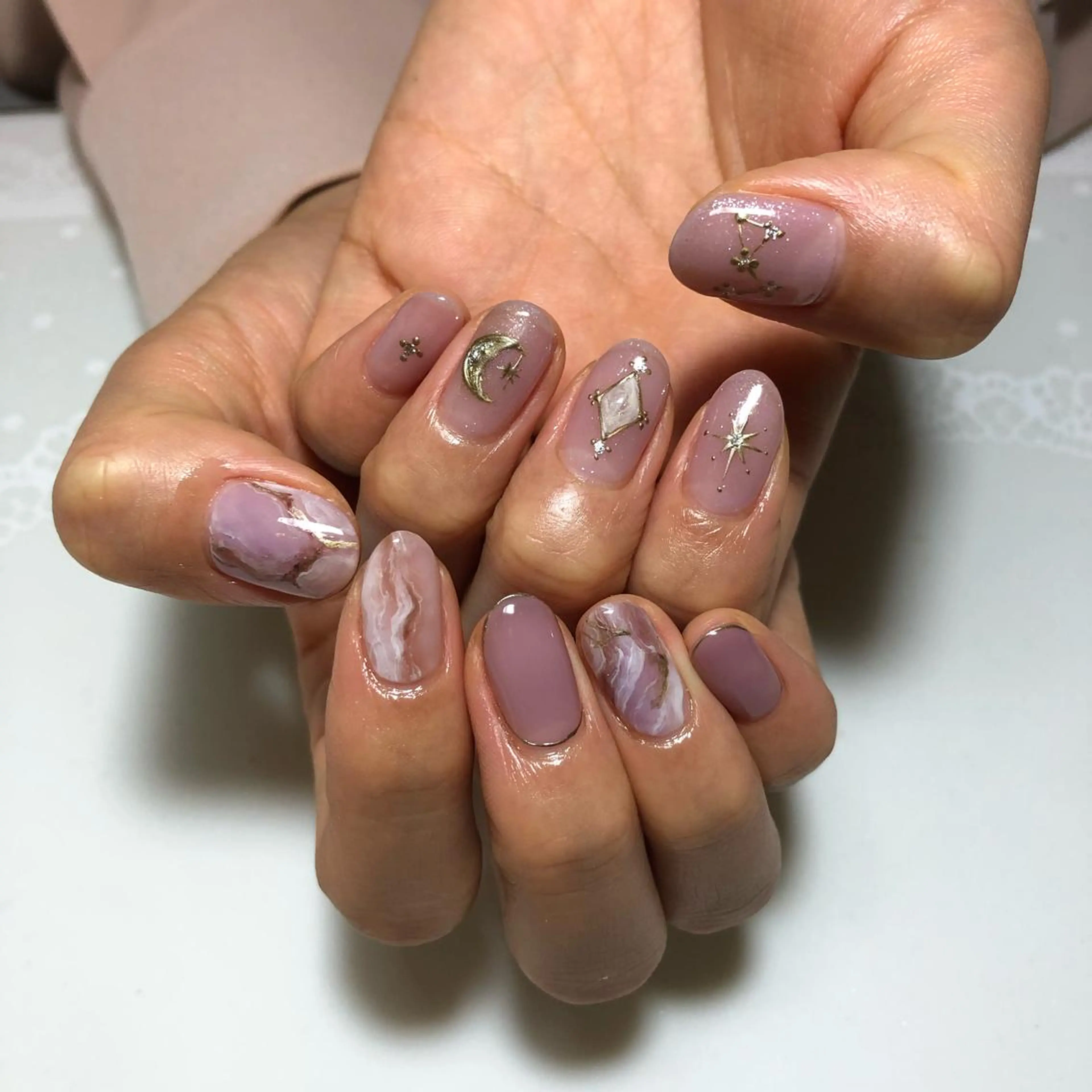 ネイル ハンドネイル g-up nail所属・米田 律子のネイルデザイン