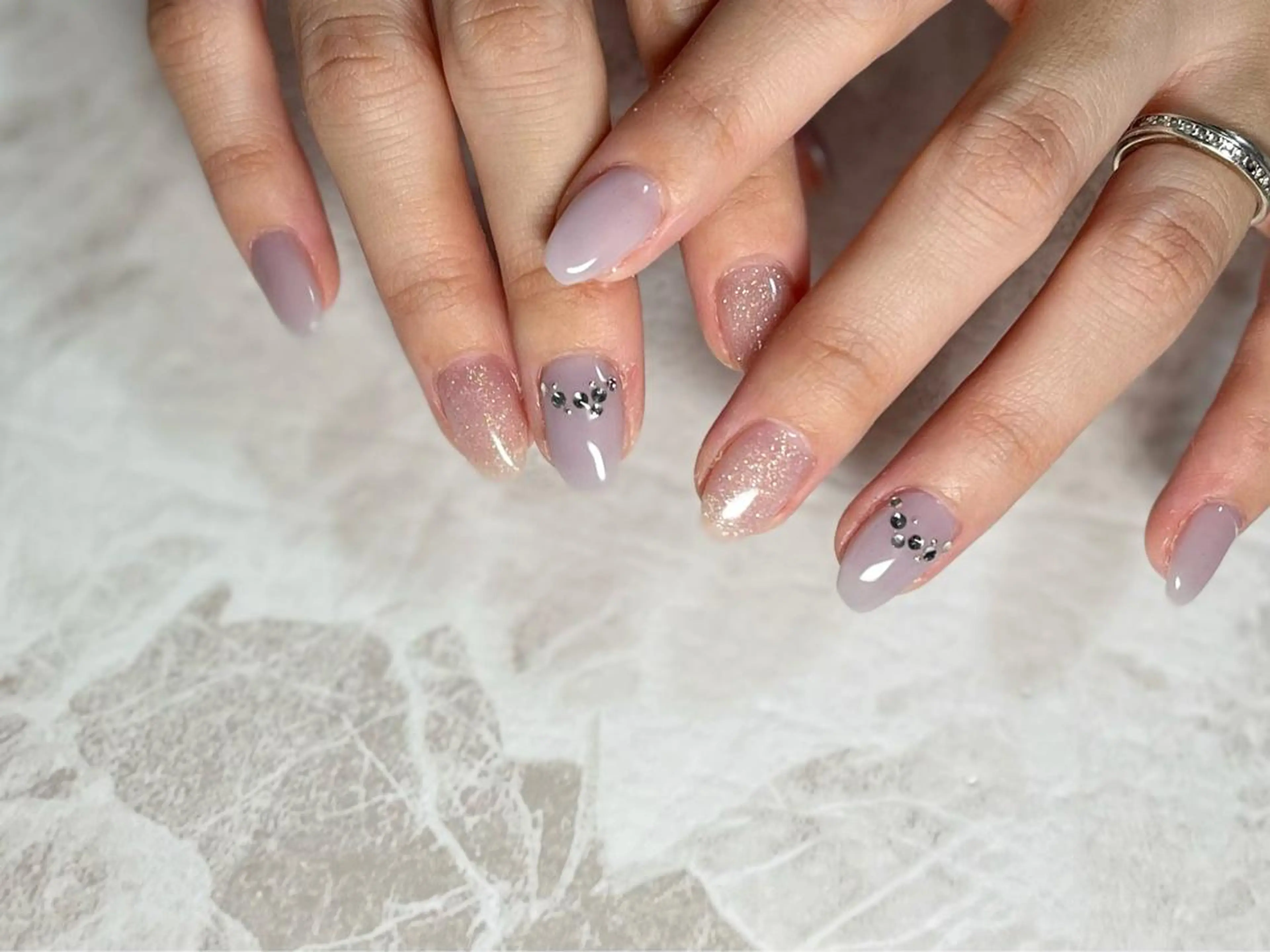 ネイル フットネイル ニュアンスネイル シンプルネイル 春ネイル 夏ネイル ネイル フフラ所属・nail fufla ♡yamane♡のネイルデザイン