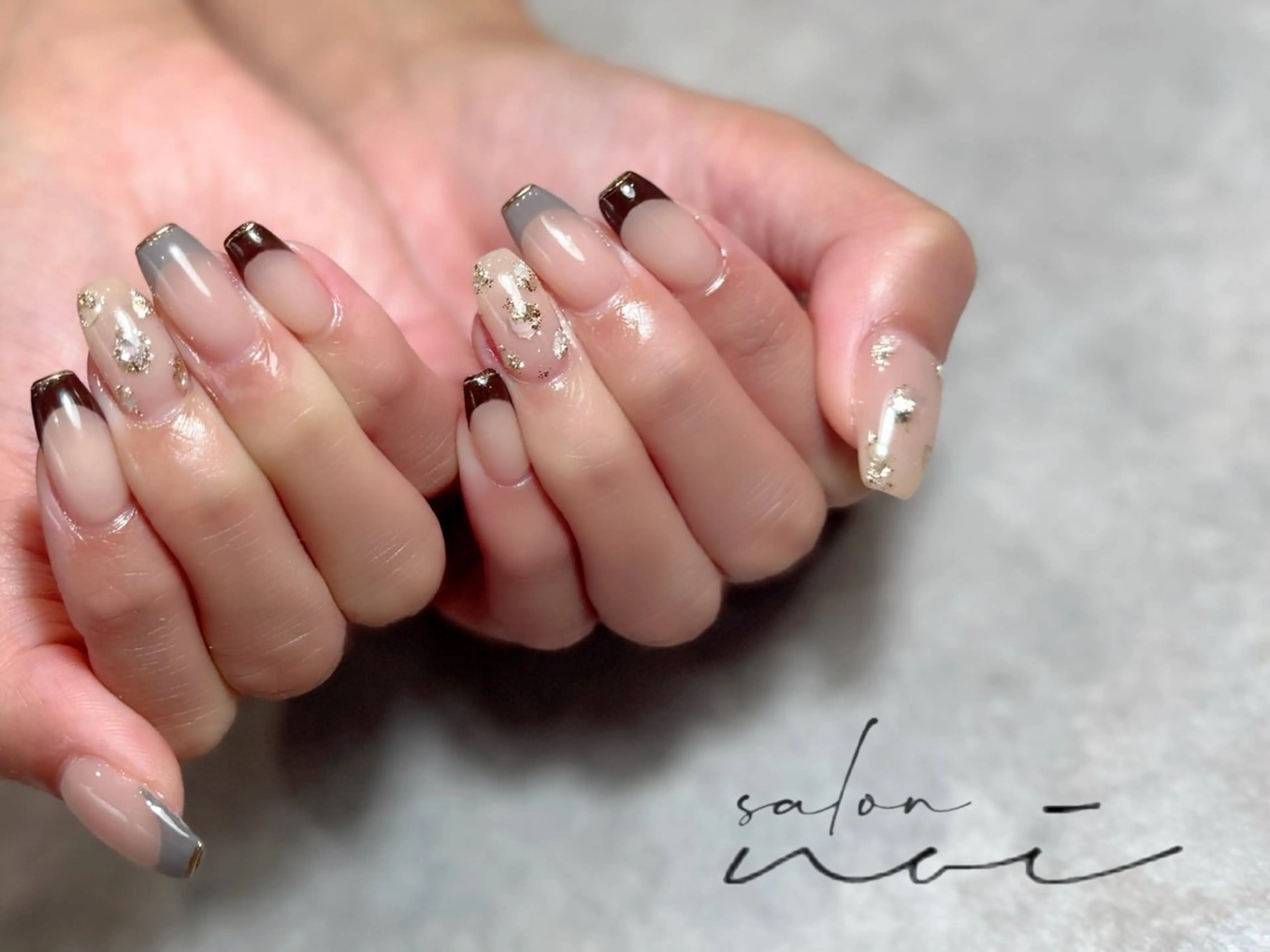 ネイル アニマル柄 ハンドネイル salon noi所属・salon noiのネイルデザイン