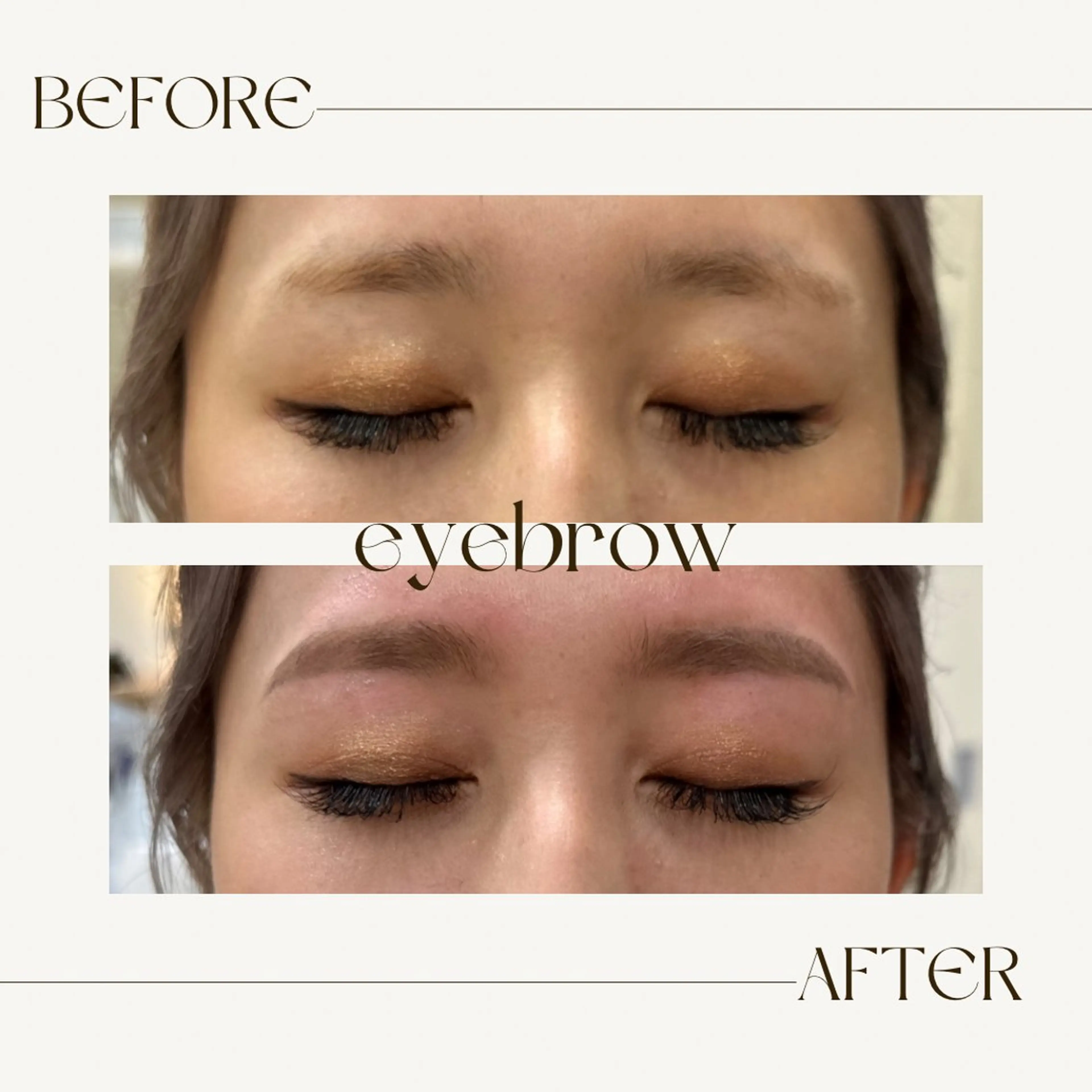 アイブロウ ハイトーン/暖色/ 眉/メイク/Rinaのヘアスタイル