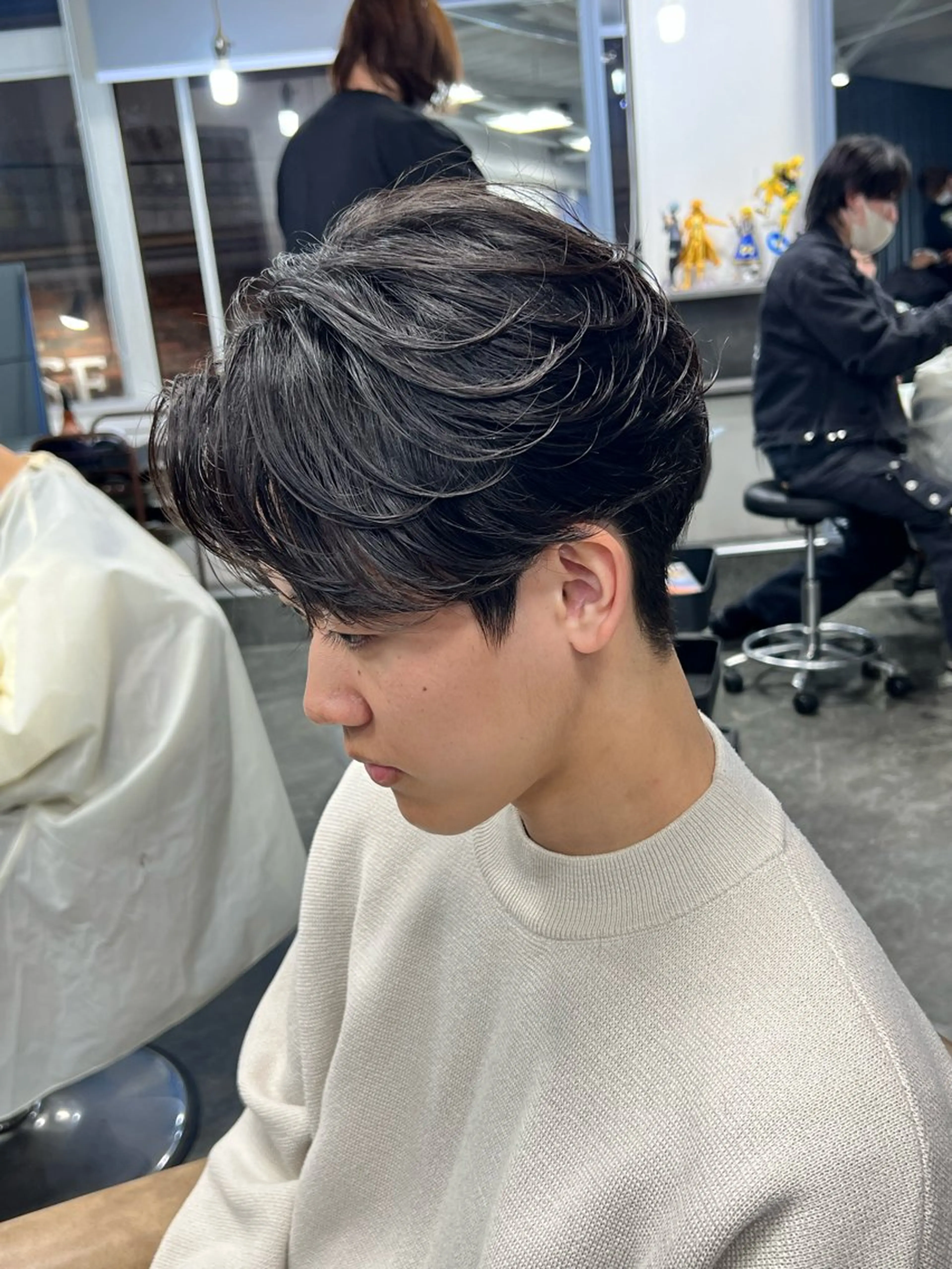 ショート パーマ 梅田/メンズ／美容師 パーマ/一色翔のヘアスタイル