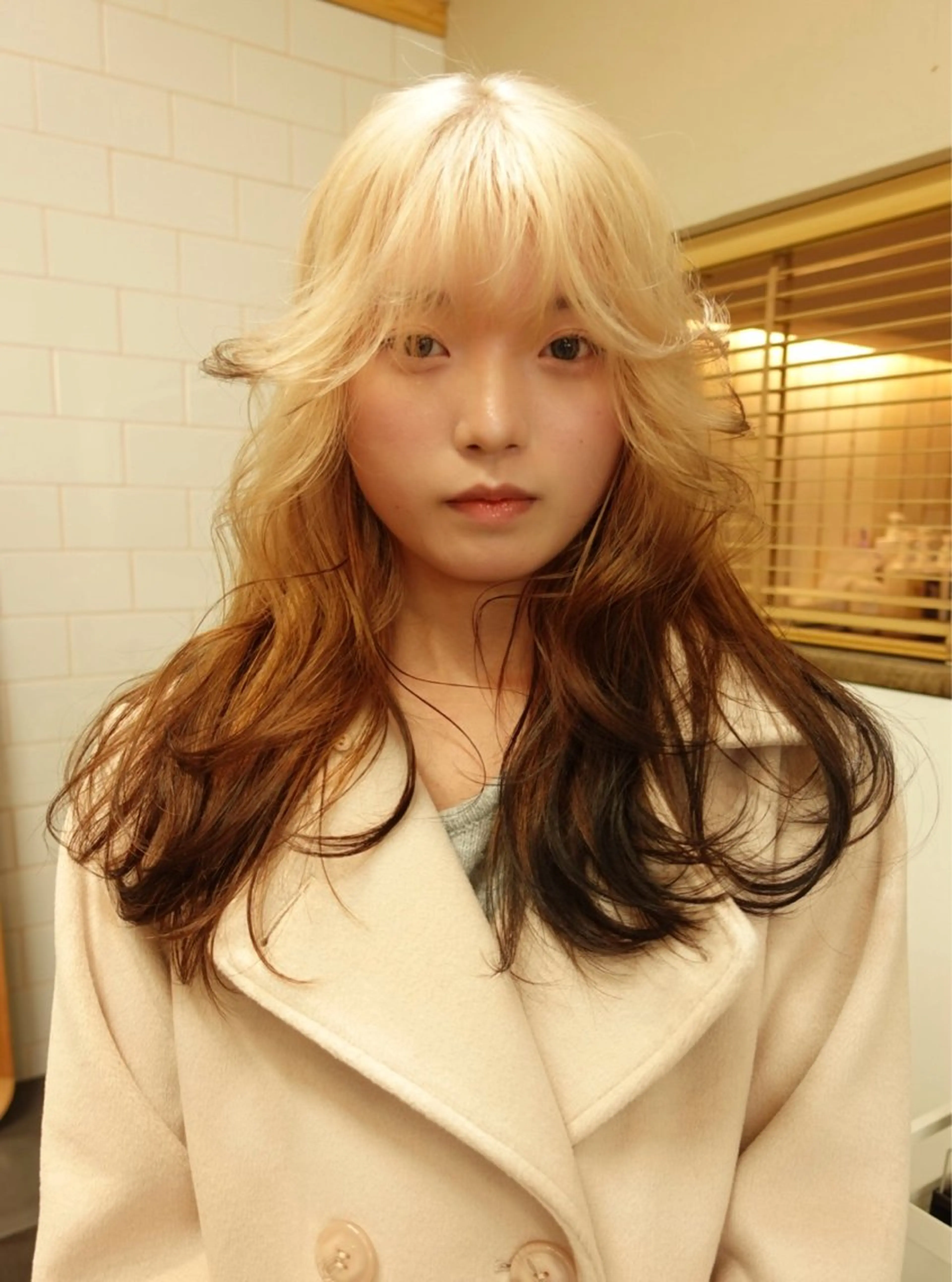 ミディアム ヘアカラー ハイトーン特化/ 和音のヘアスタイル