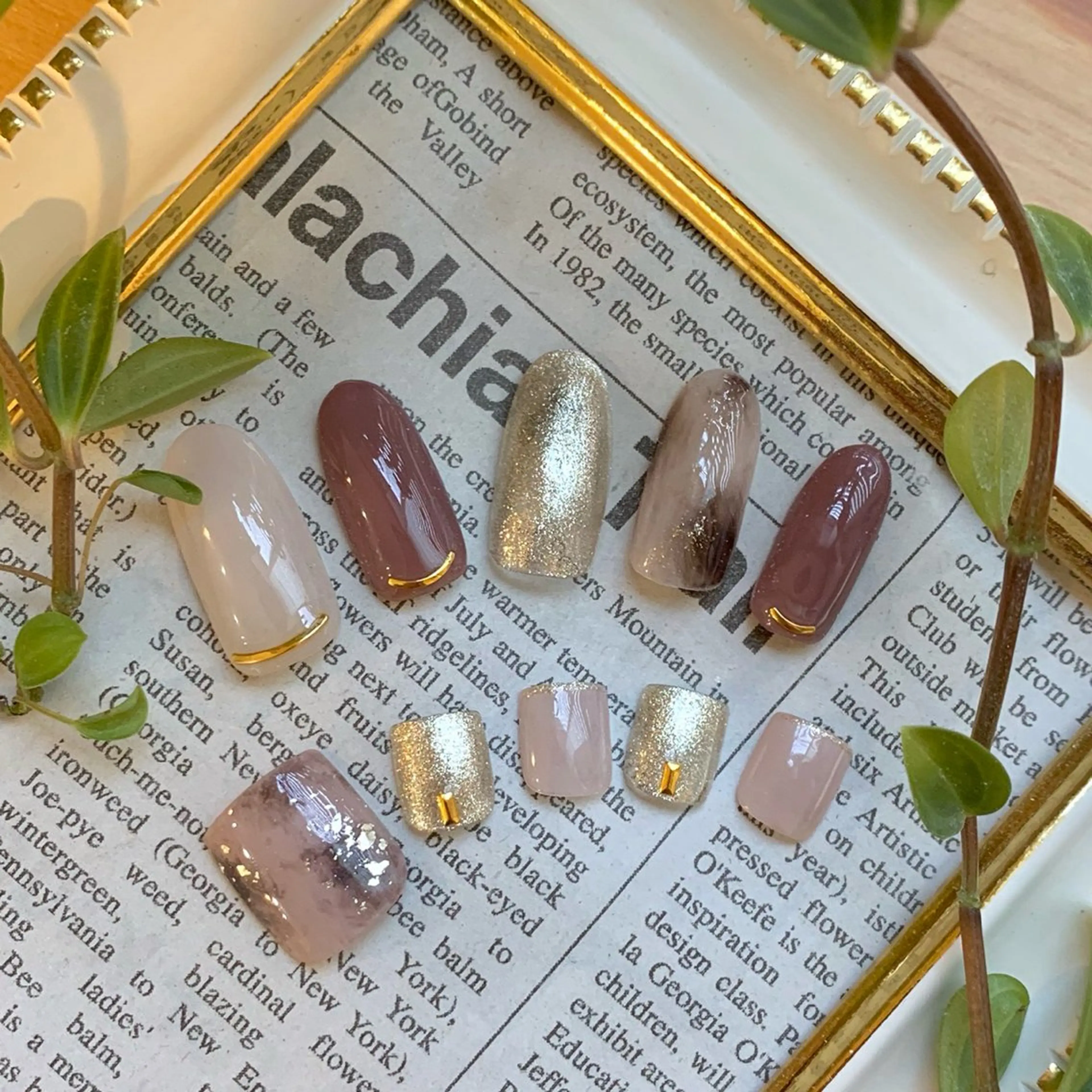 ネイル Aube Nail 佐藤のネイルデザイン