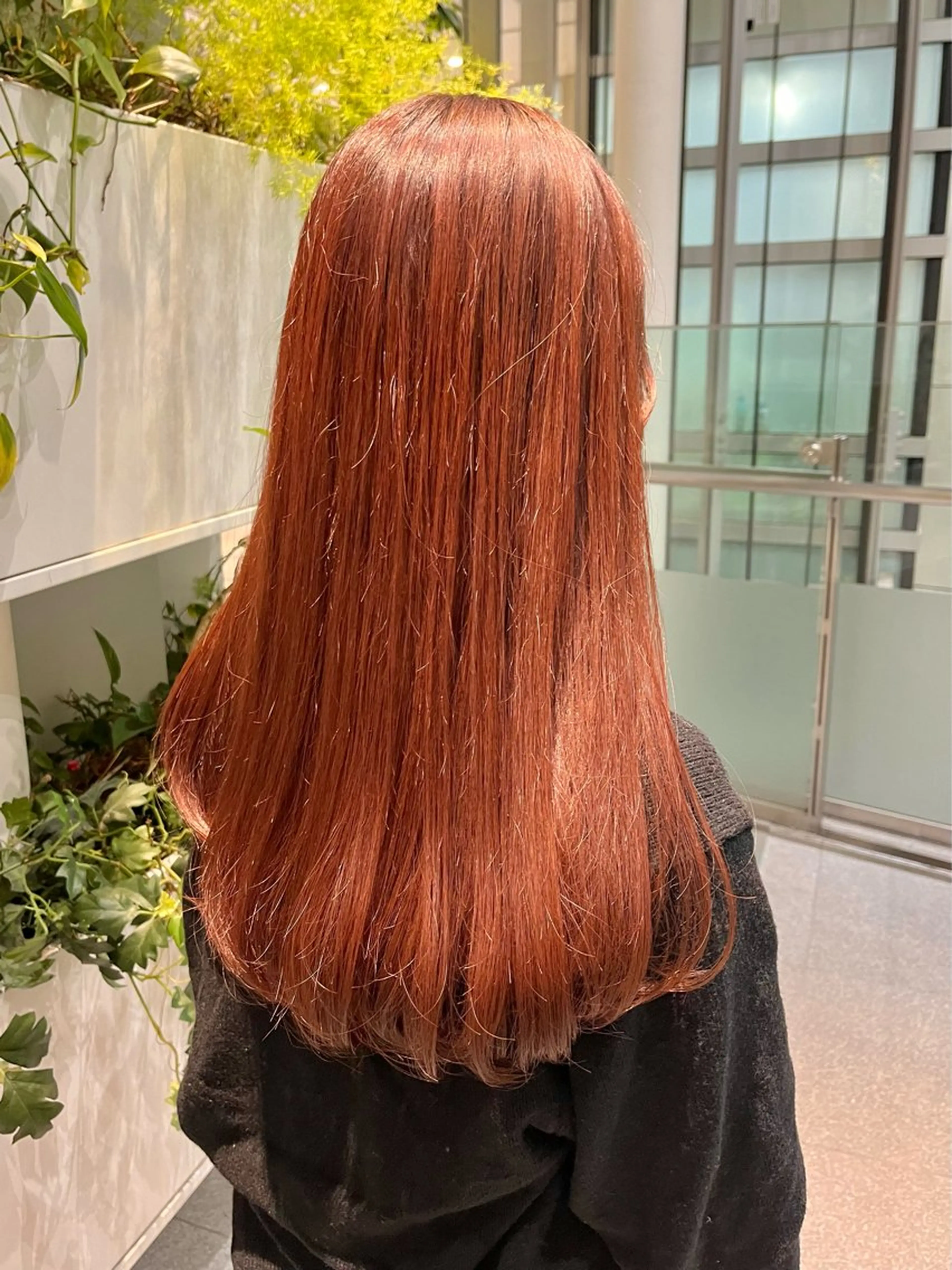 ロング カラー ベージュカラー ブリーチ ブリーチなしカラー ピンクカラー ピンクベージュ ヘアカラー トリートメント くさかみさき🌼暖色 /韓国風/オタク🌼のヘアスタイル