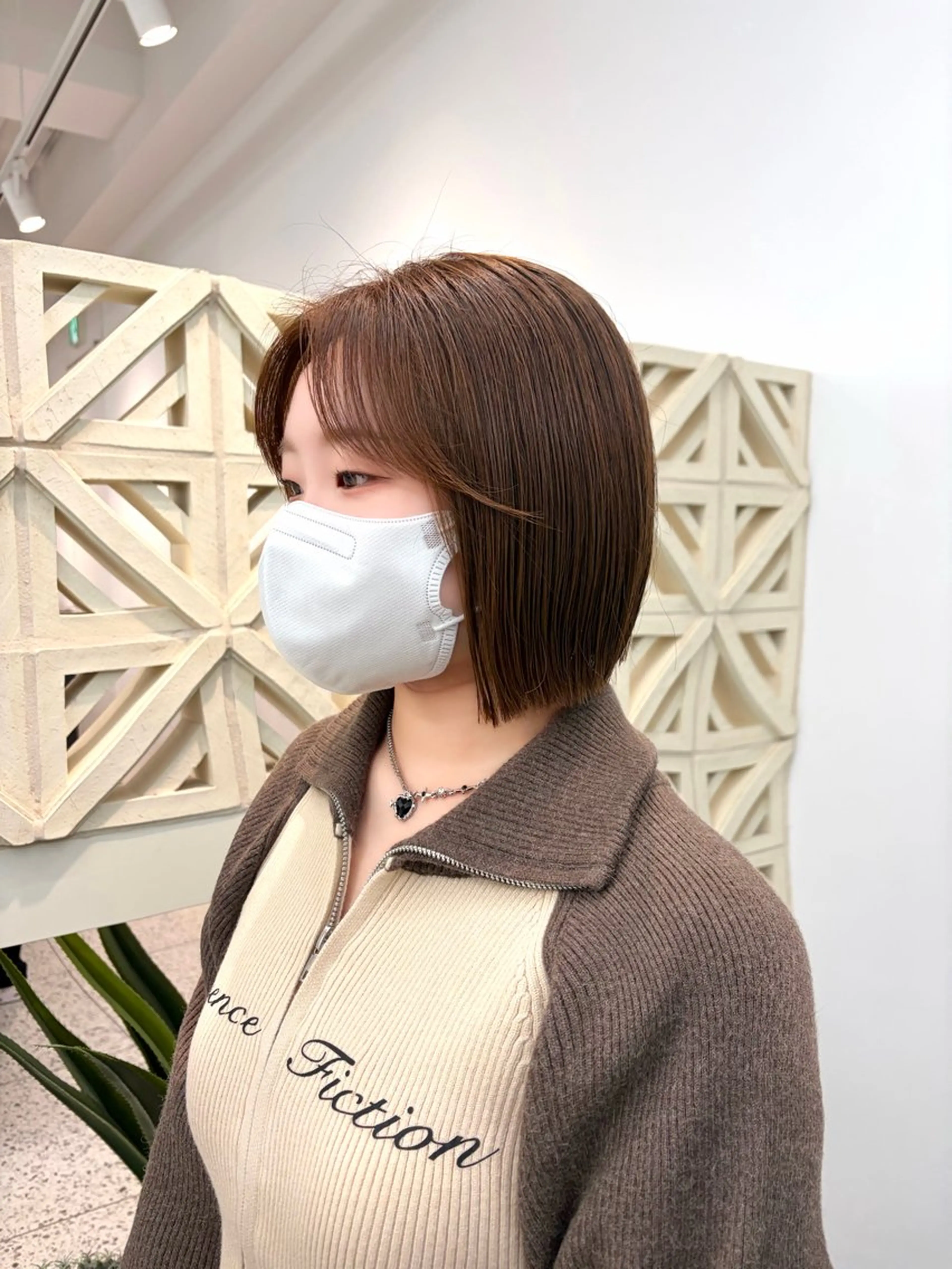 ショート カラー ボブ 伊藤 優里のヘアスタイル