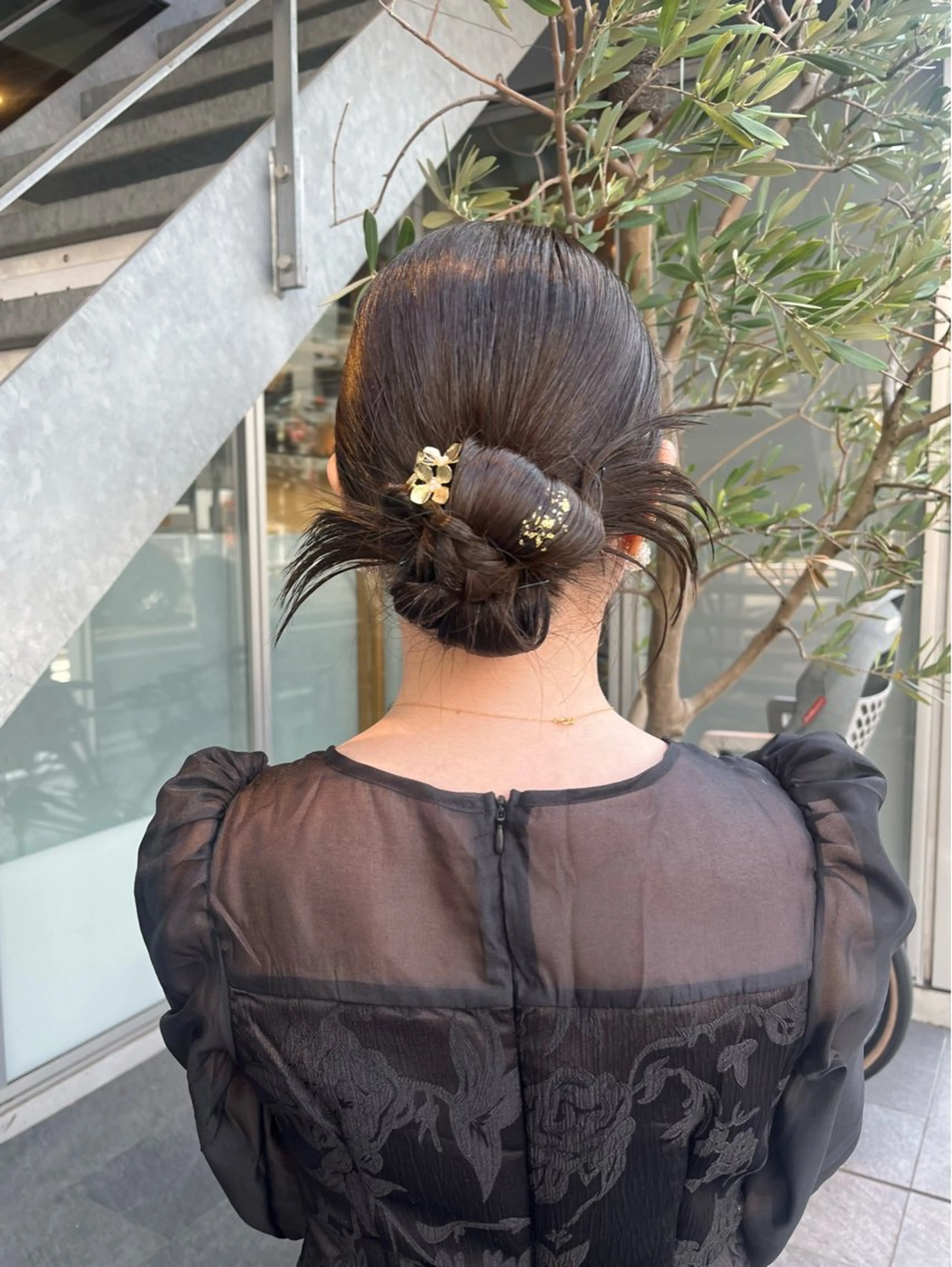 お呼ばれヘアアレンジ🎀❕の写真