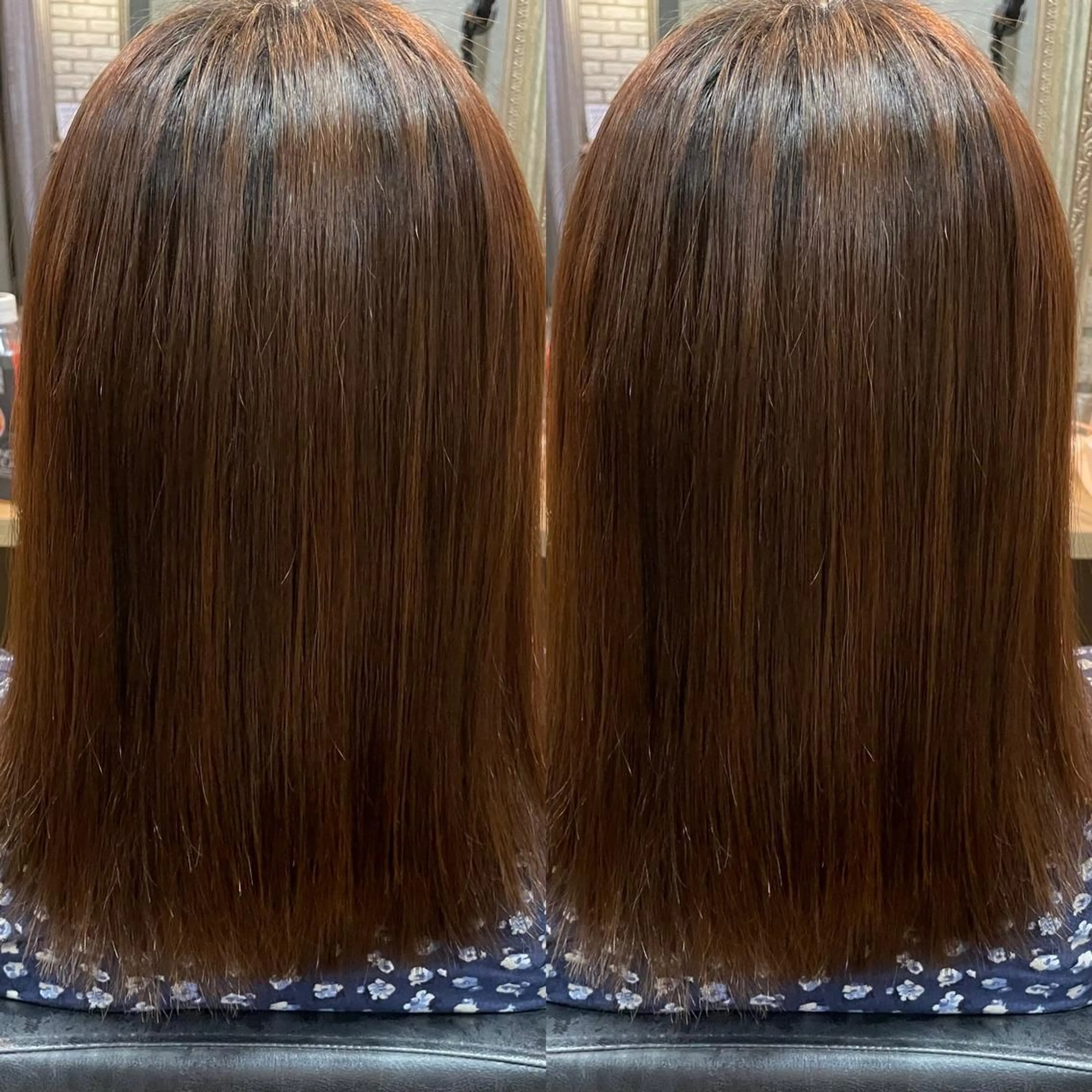 ミディアム 縮毛矯正 Labimani所属・中村 弘仁のヘアスタイル