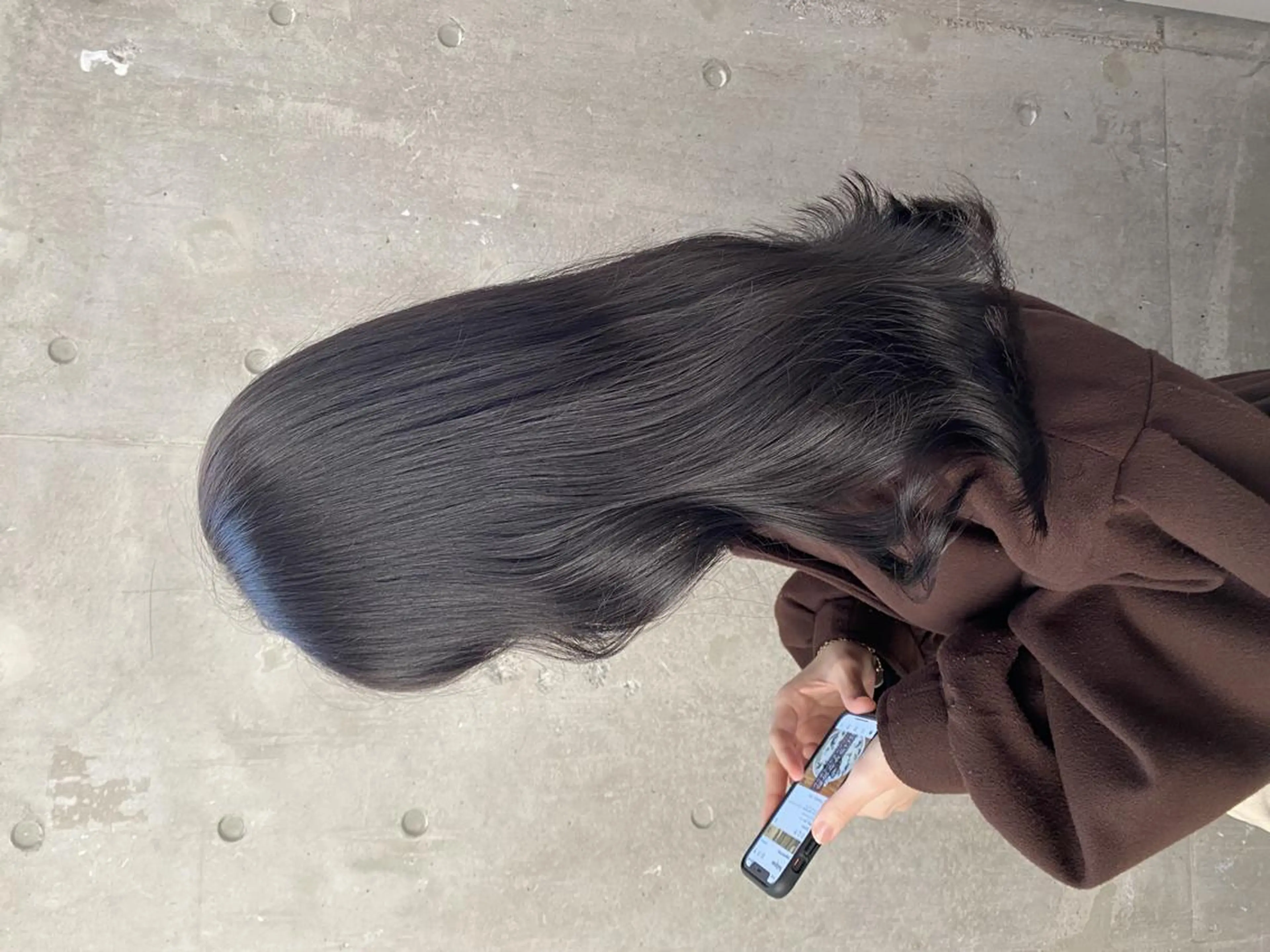カラー トレンド韓国美髪🪽 秋色🪽BABYのヘアスタイル