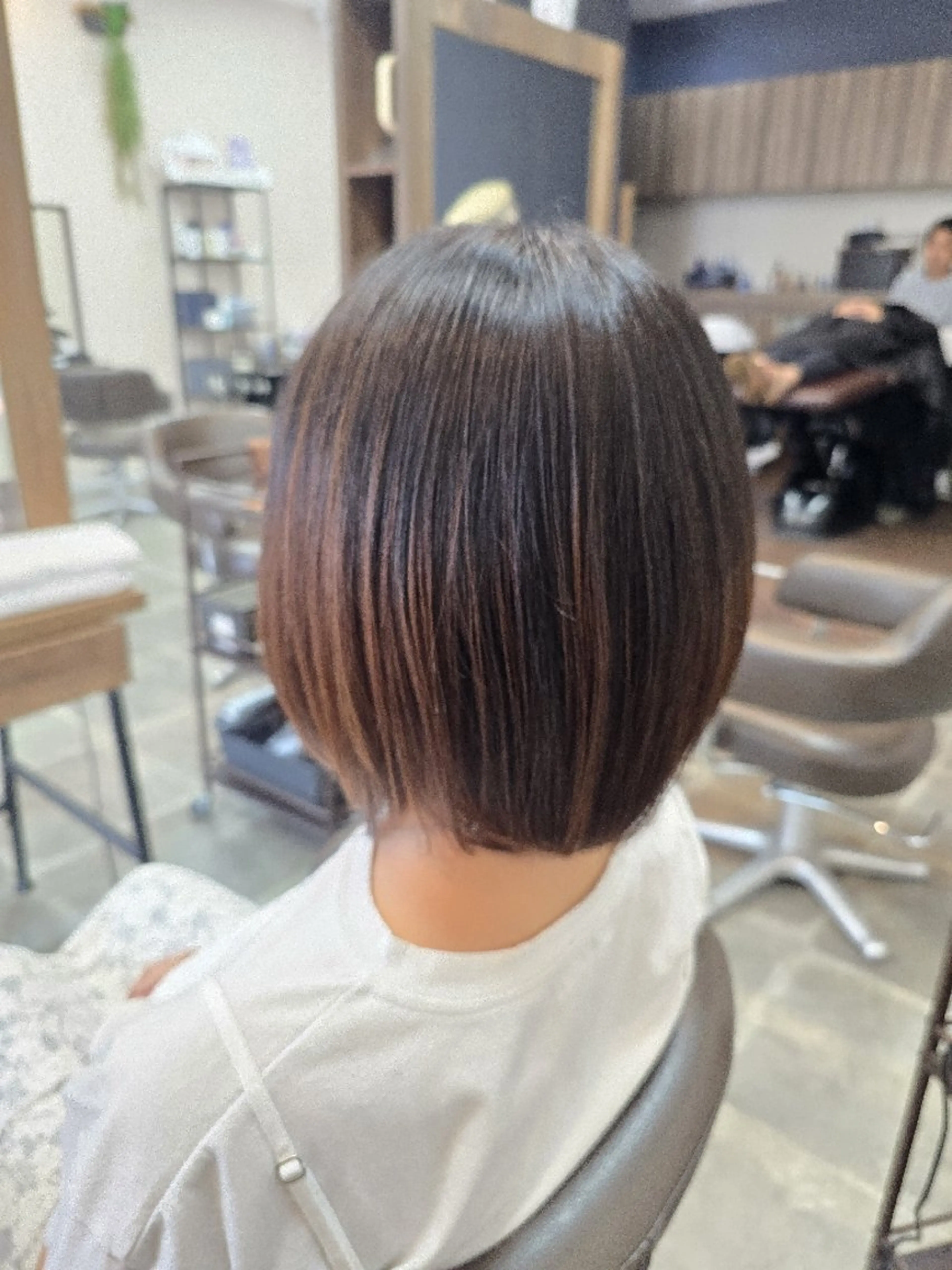 ミディアム カラー ミディアムパーマ ハイライトカラー インナーカラー ハイライト 髪質改善 カット ヘアカラー トリートメント 石川 ジェウンのヘアスタイル