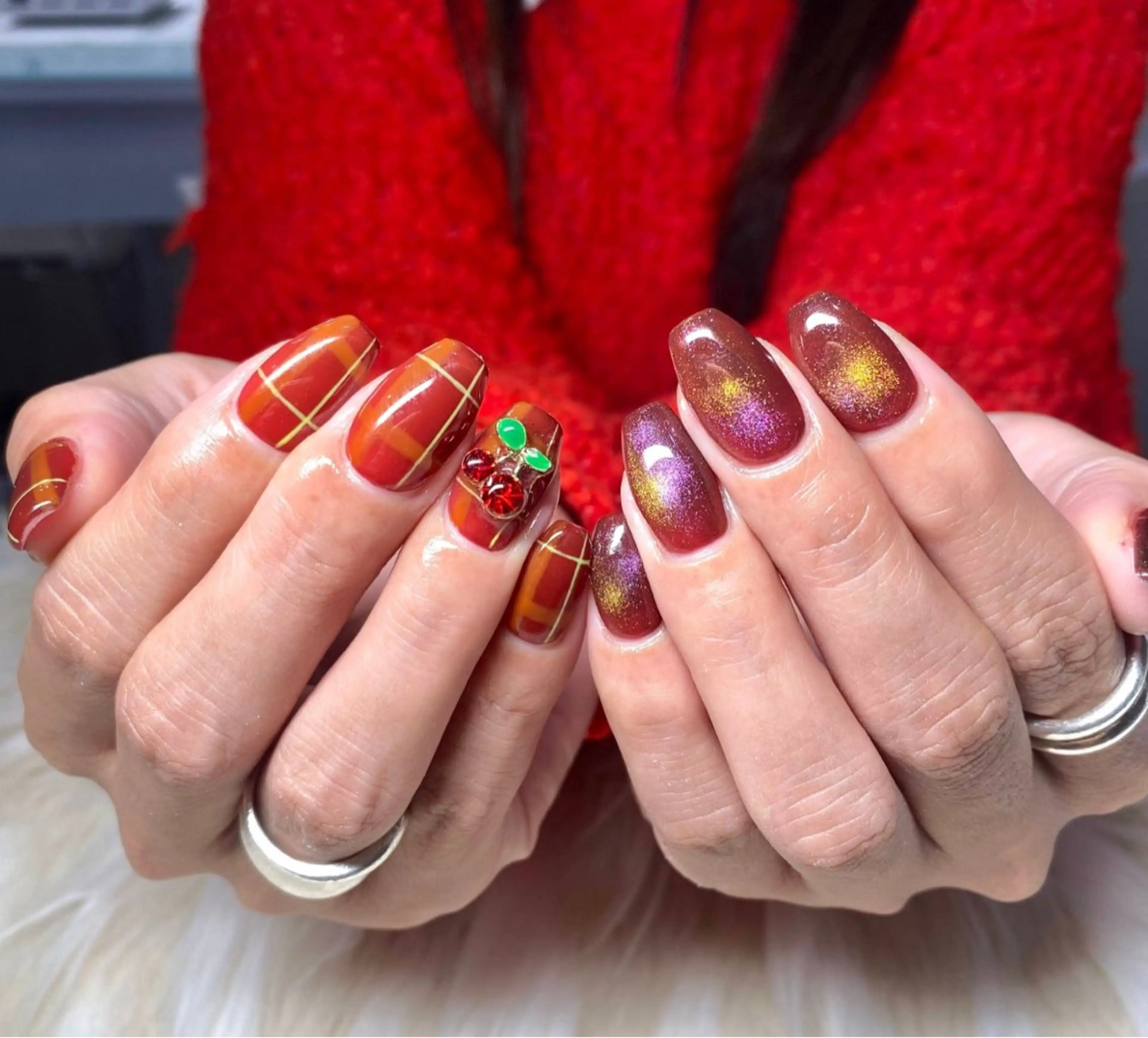 ネイル 長さ出し フレンチネイル ジェルネイル グラデーション 韓国ネイル ハンドネイル Nail&eye Belire 新宿のネイルデザイン