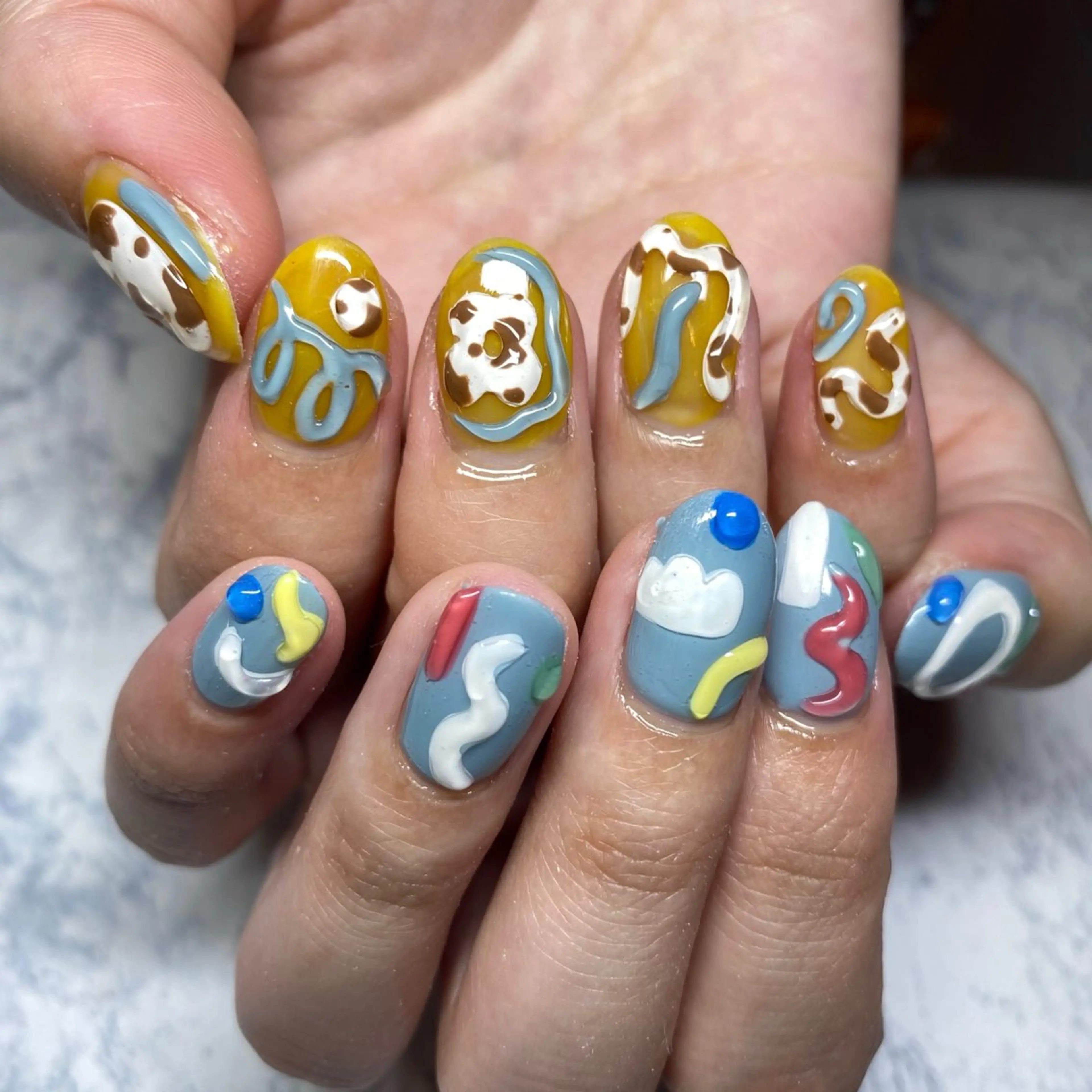 ネイル ハンドネイル Nails VINATI所属・ササキスズナ Jr.ネイリストのネイルデザイン