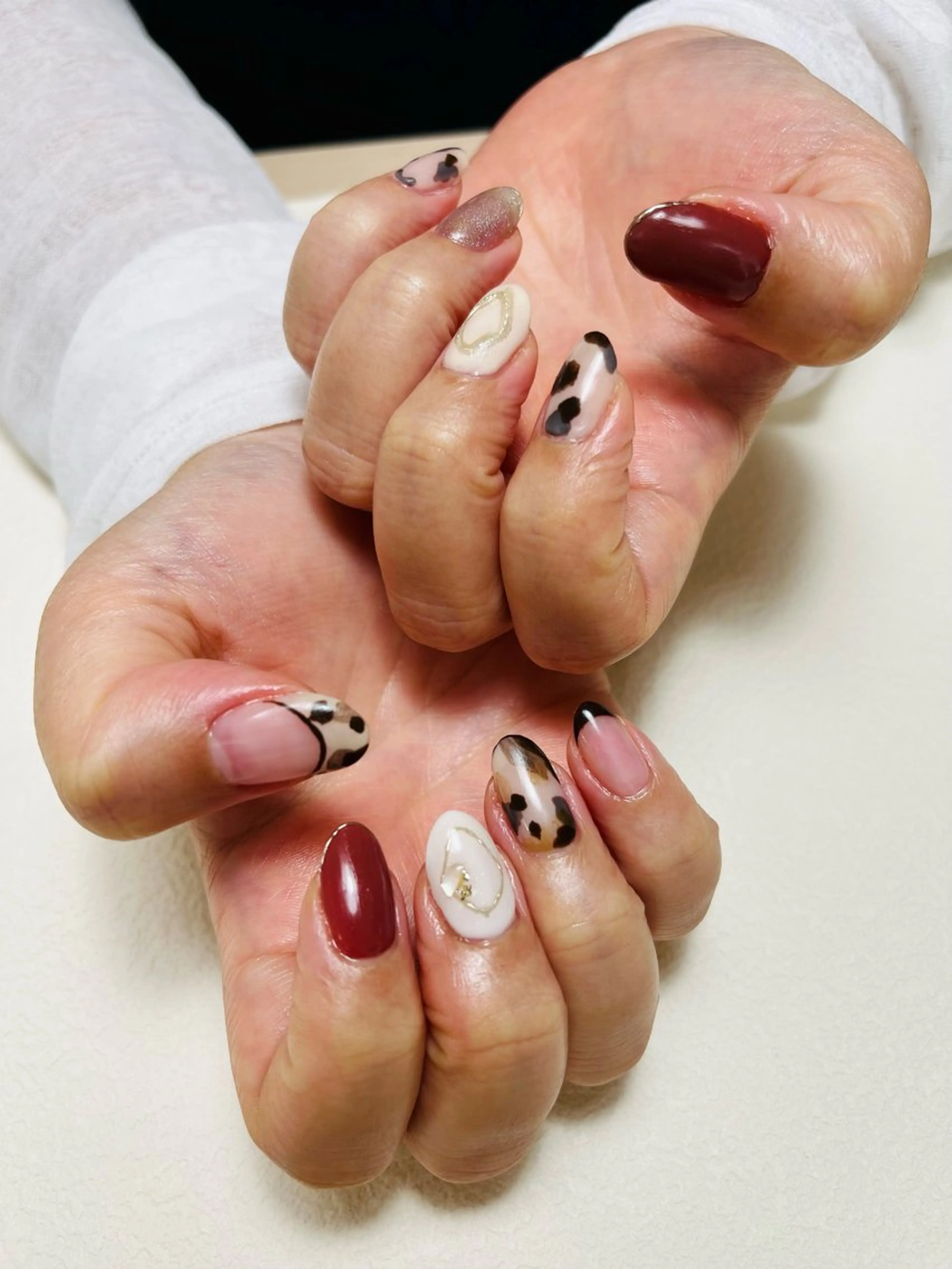 ネイル アニマル柄 nail room.のネイルデザイン