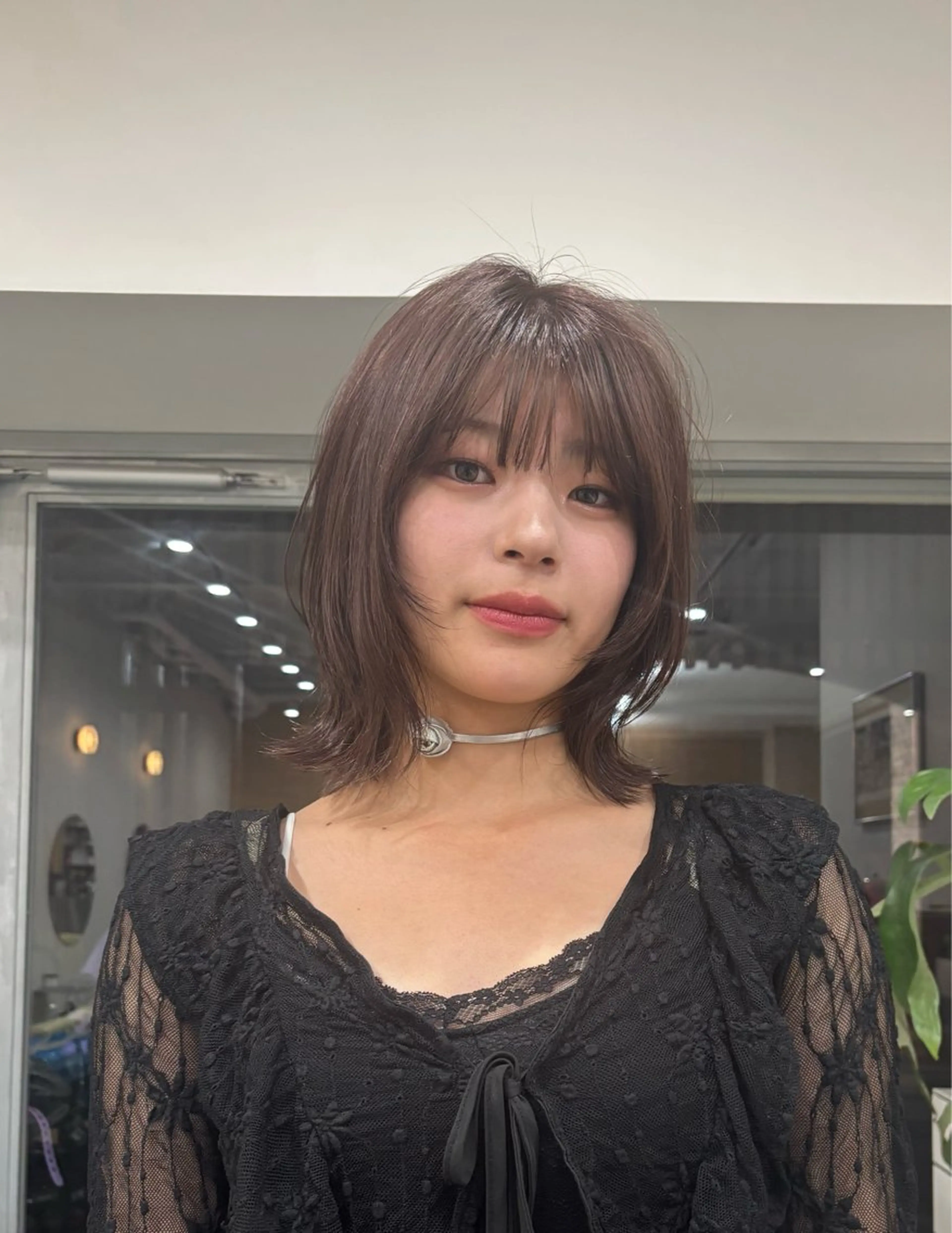 【透明感カラー限定🫧】ダメージレスプレミアムケアカラー+lalupaトリートメントの写真