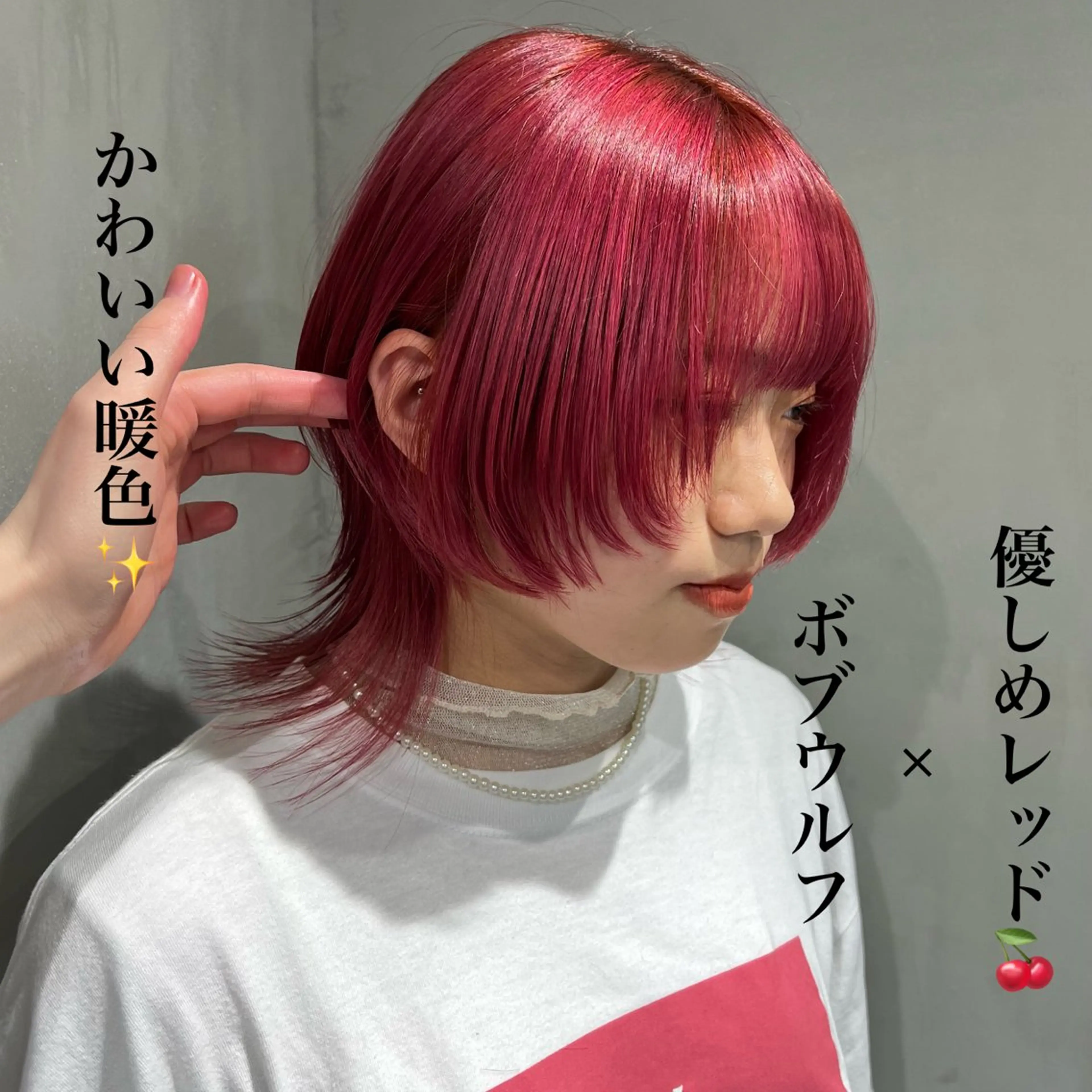 ショート カット ヘアカラー 🐺立川のウルフ屋 さん🐺おかみ🐺のヘアスタイル