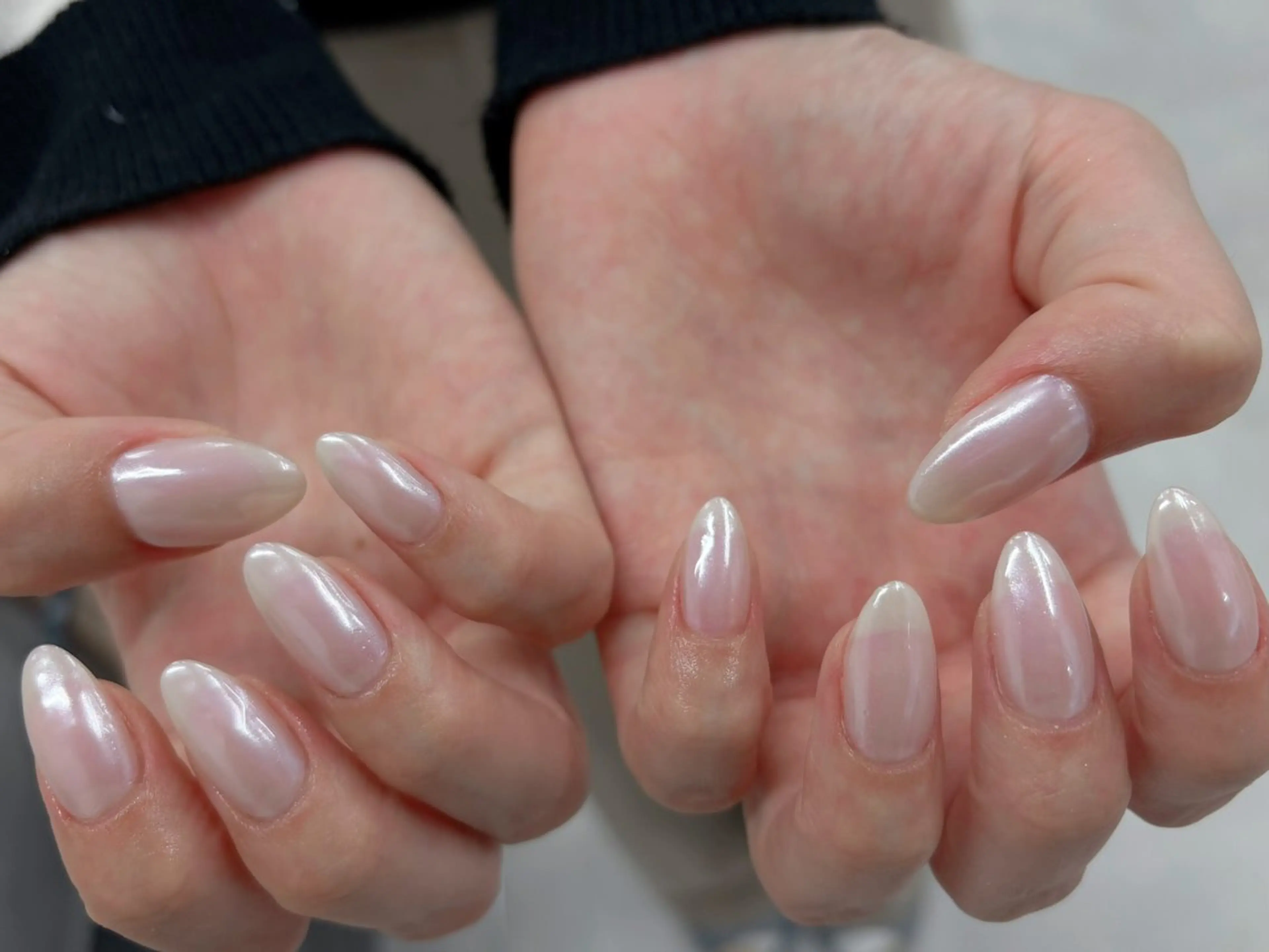 【HAND】【安心の3年以上ネイリスト担当】オーロラワンカラーネイル¥5740の写真