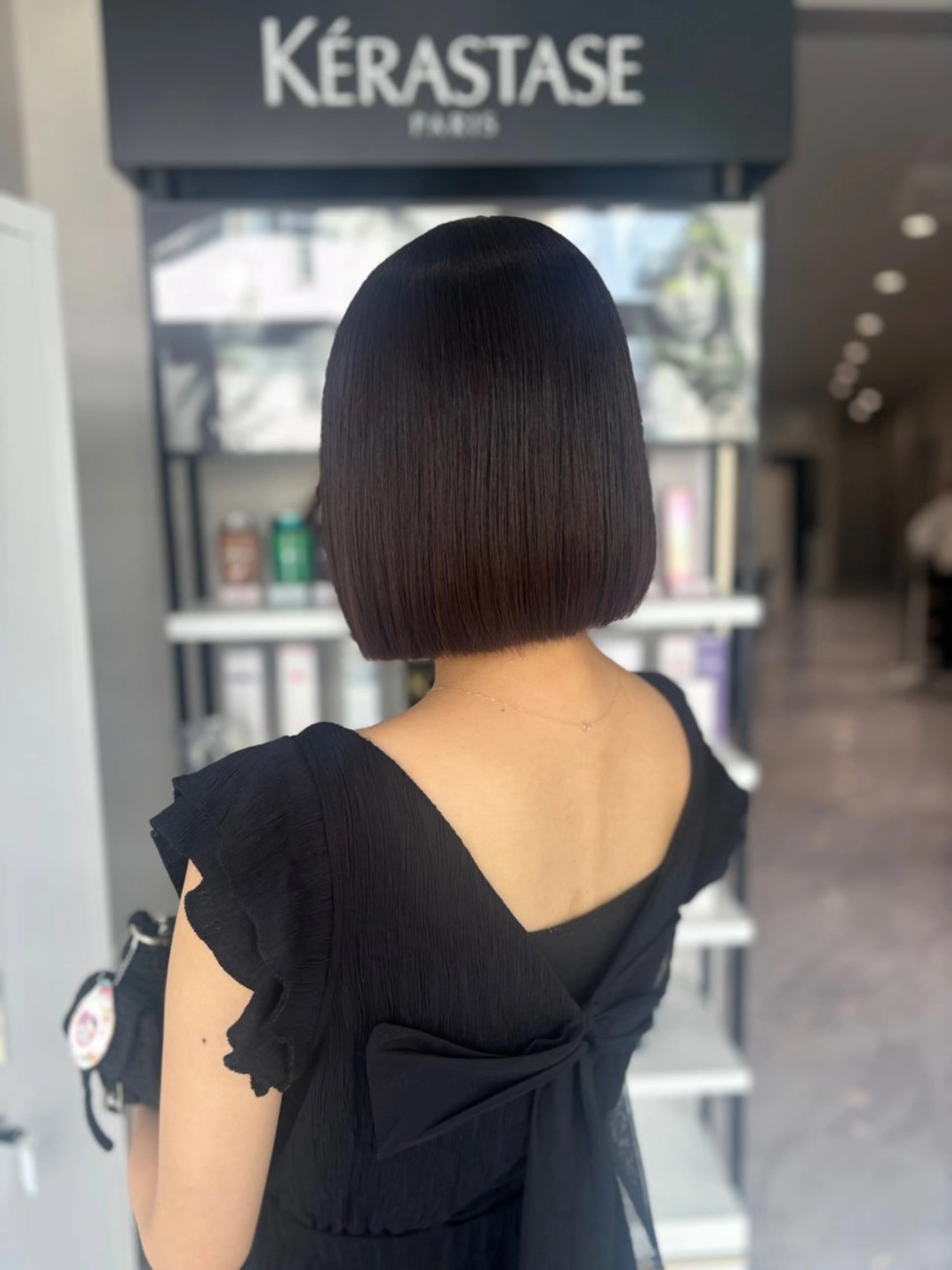 ショート 🫐ブルーラベンダー インナー🫐/MEIのヘアスタイル