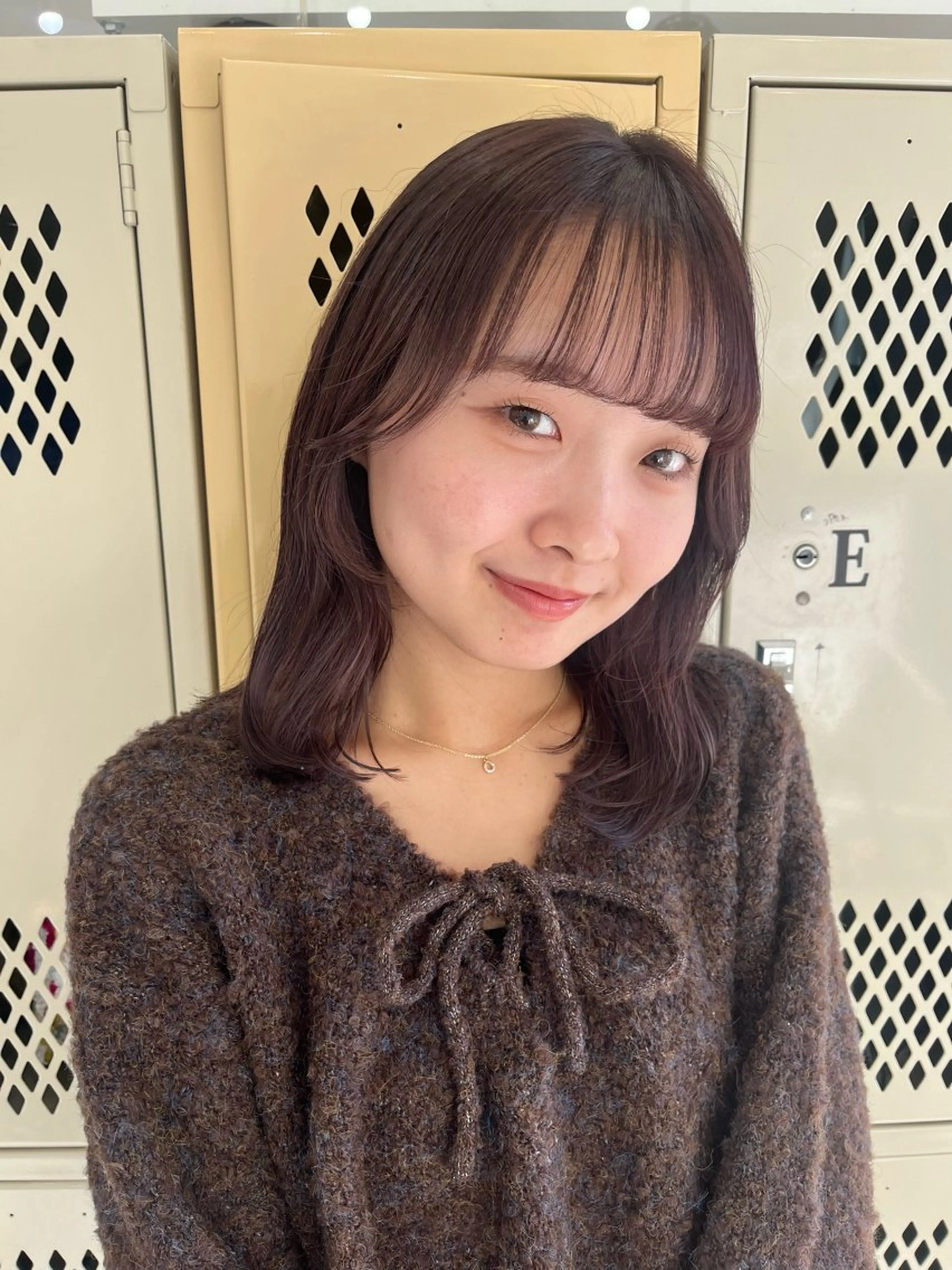 ミディアム カラー ヘアカラー トリートメント 🌼sunc HINAMI🌼のヘアスタイル