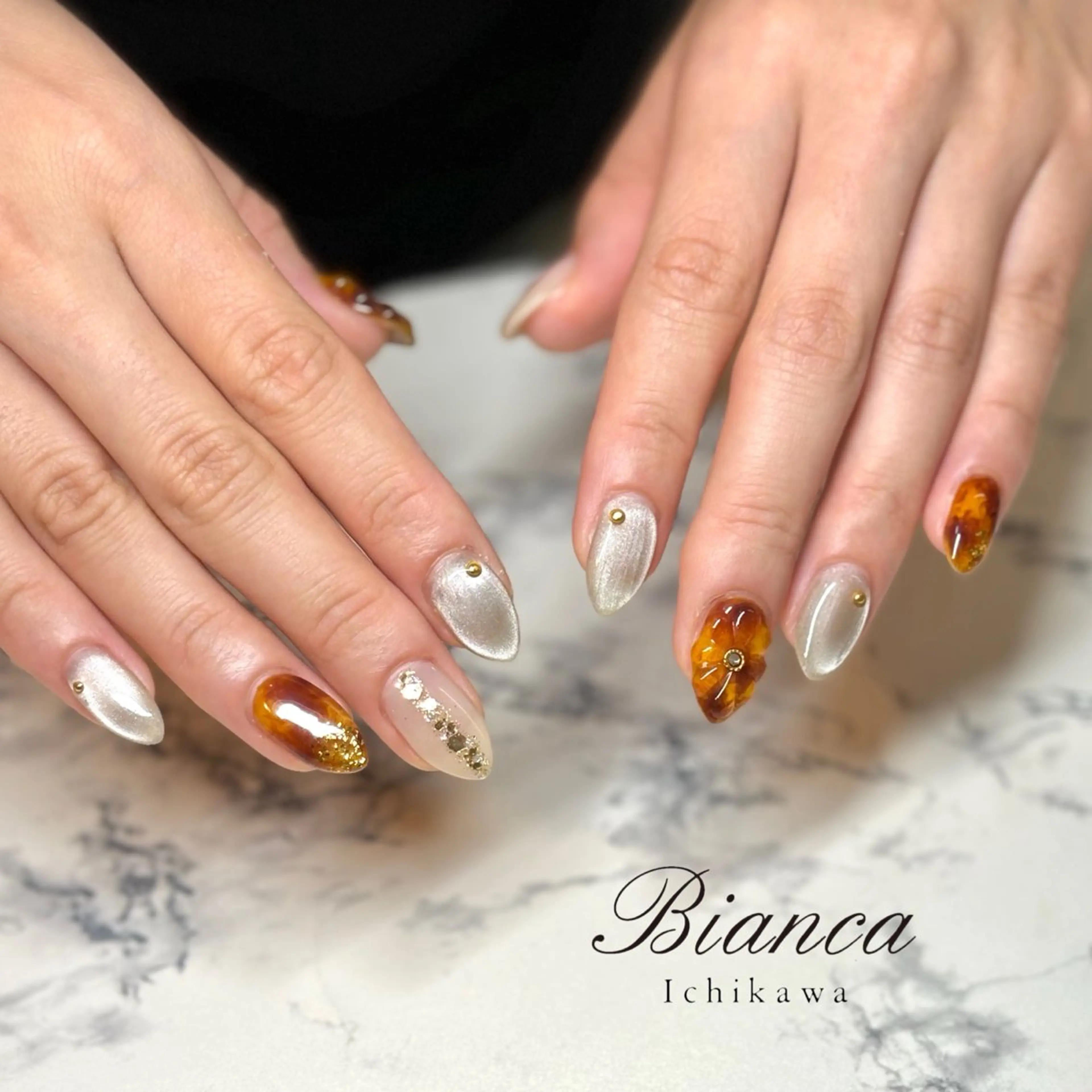 ネイル ハンドネイル 🕊️Bianca 児玉🕊️のネイルデザイン