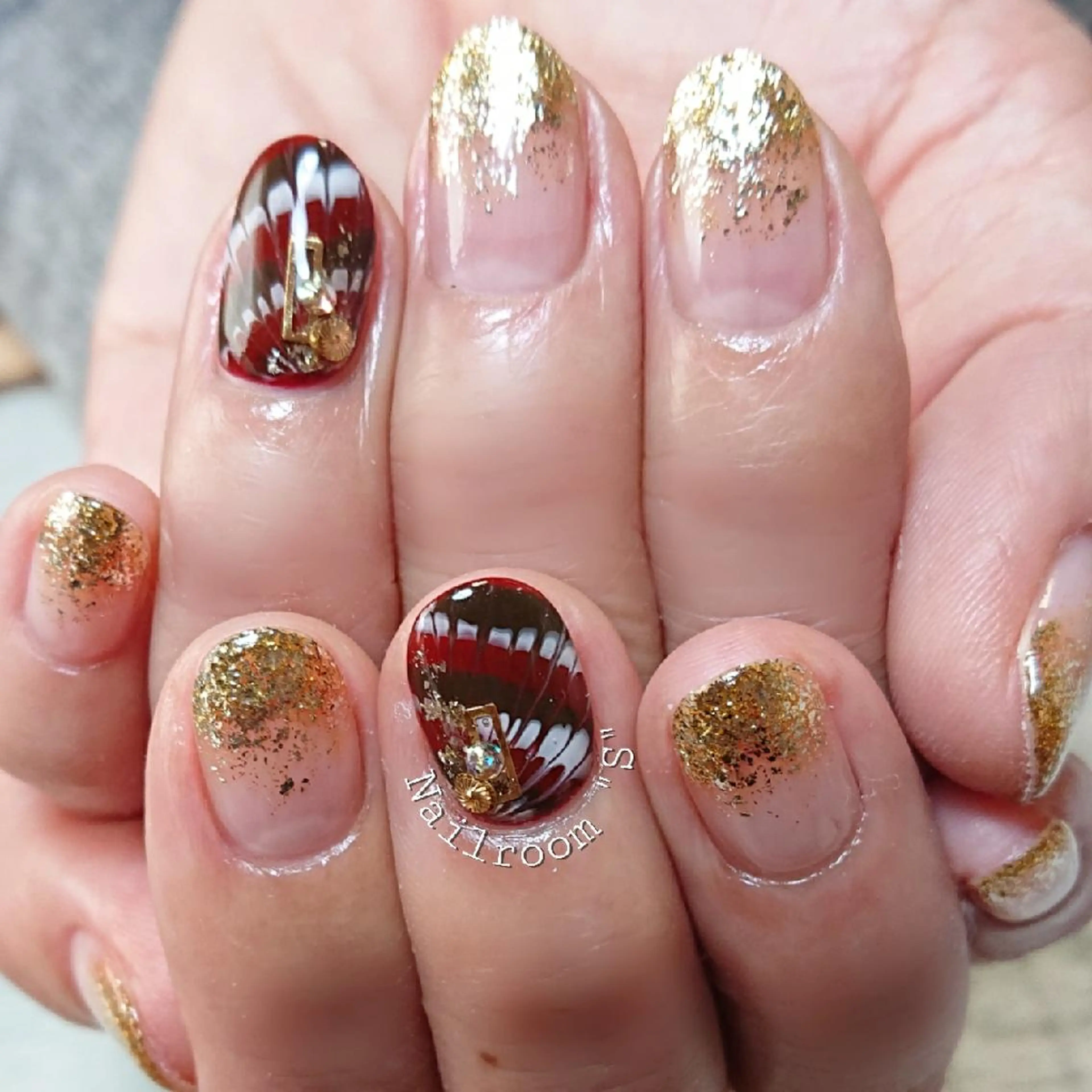 ネイル ハンドネイル ハンドケア Nail room  "S"  SAKAIのネイルデザイン