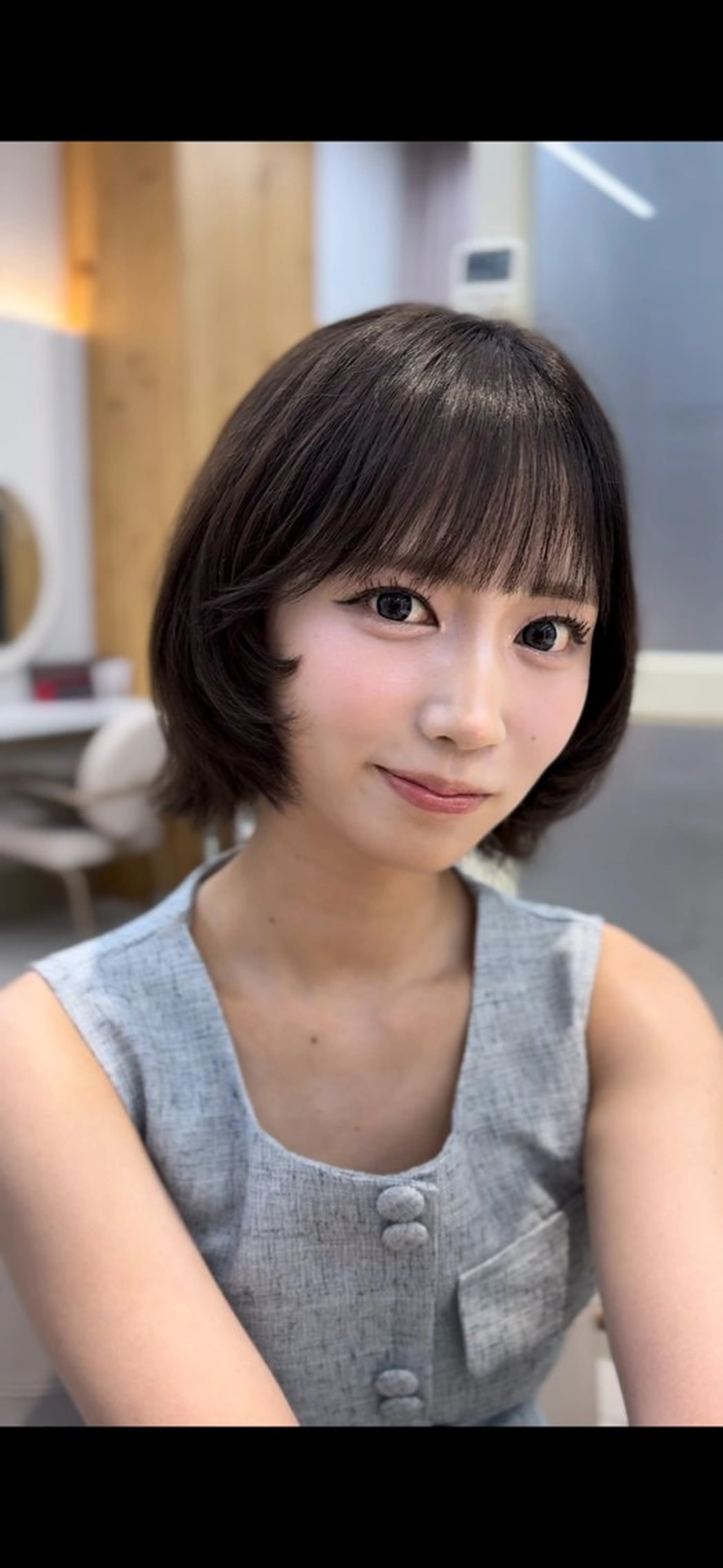 ショート カラー ヘアカラー トリートメント 透明感カラー🌈 sena✨のヘアスタイル