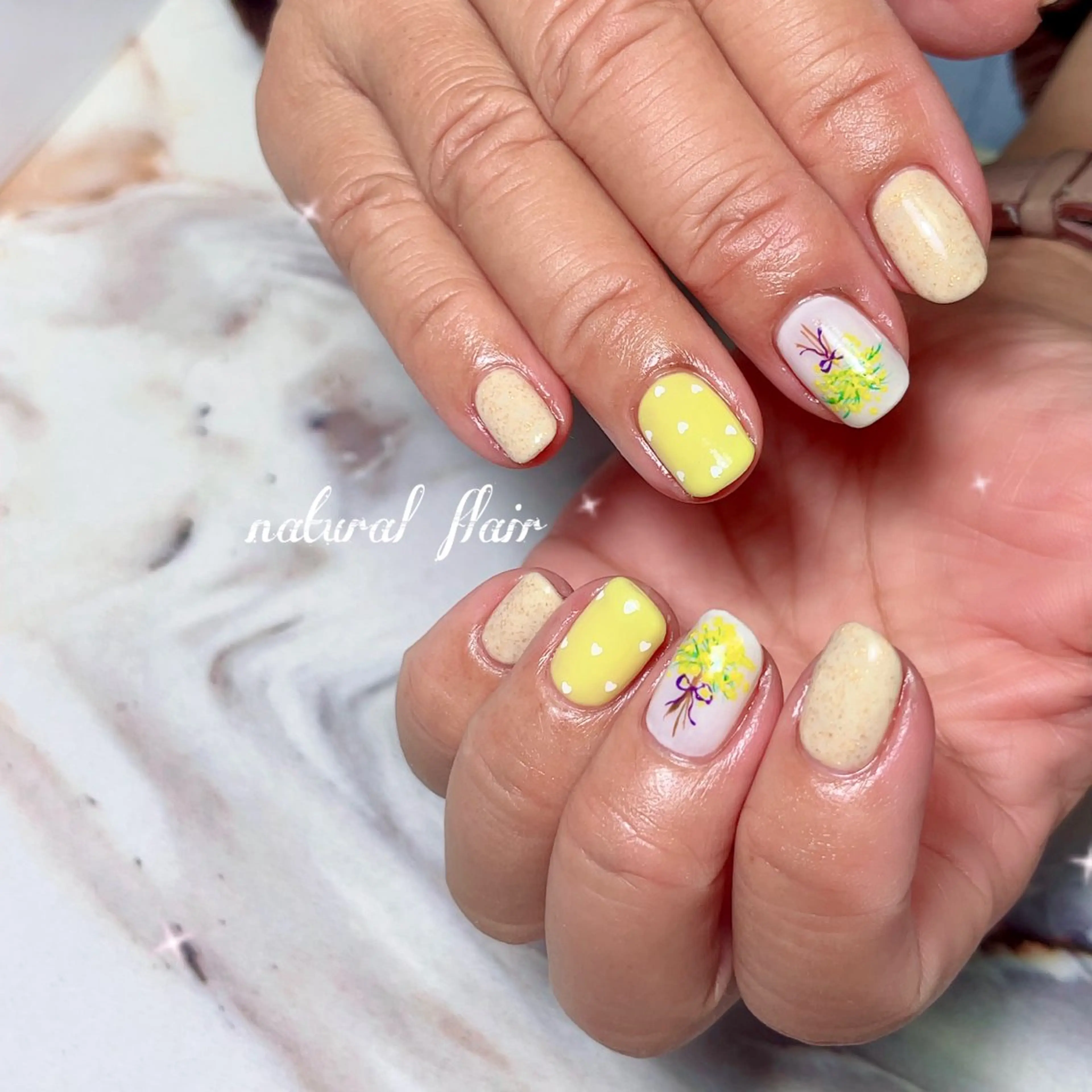 ネイル ハンドネイル natural flairのネイルデザイン