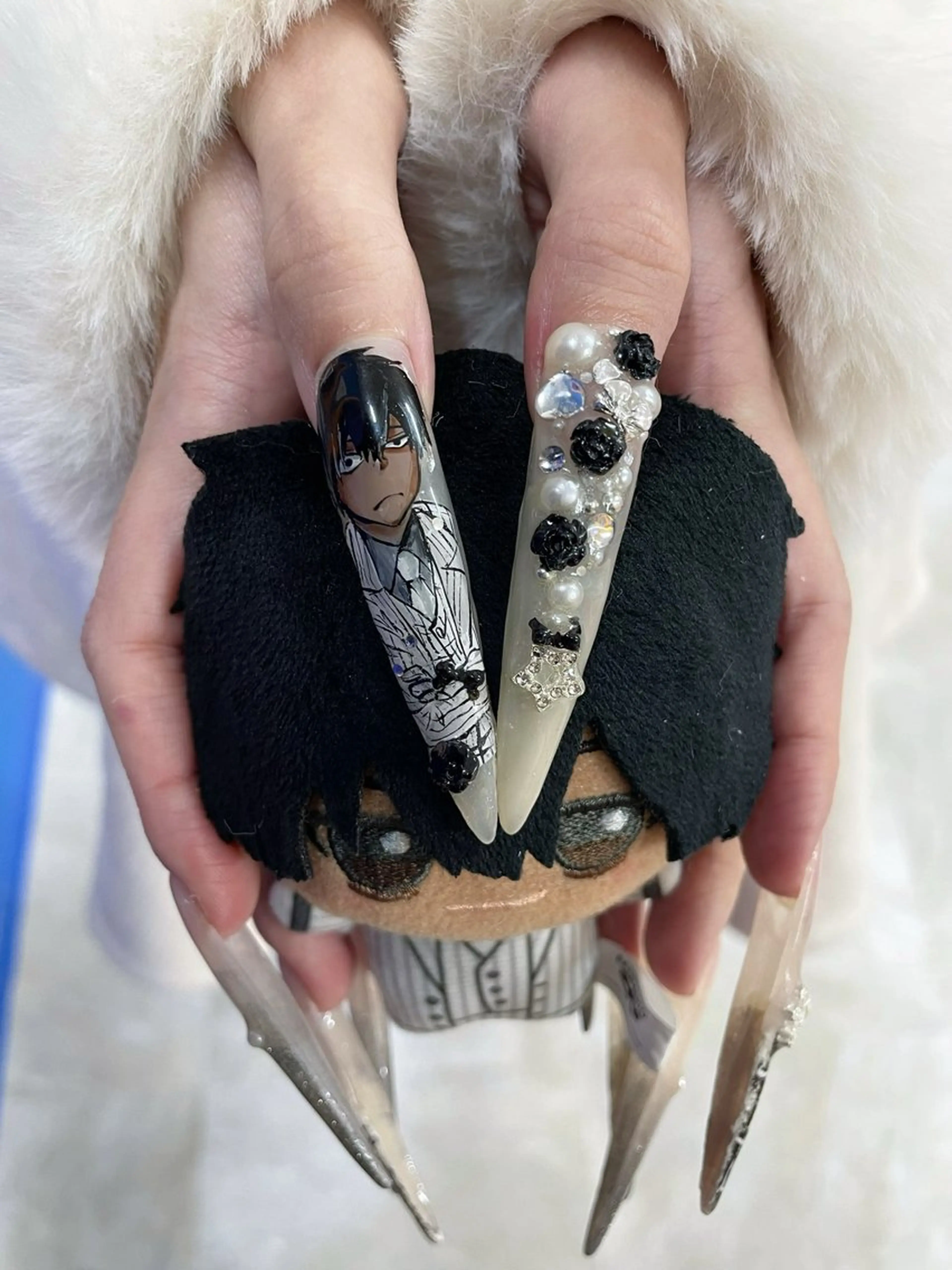 ネイル ハンドネイル ひめか🫁 推し概念・個性派のネイルデザイン