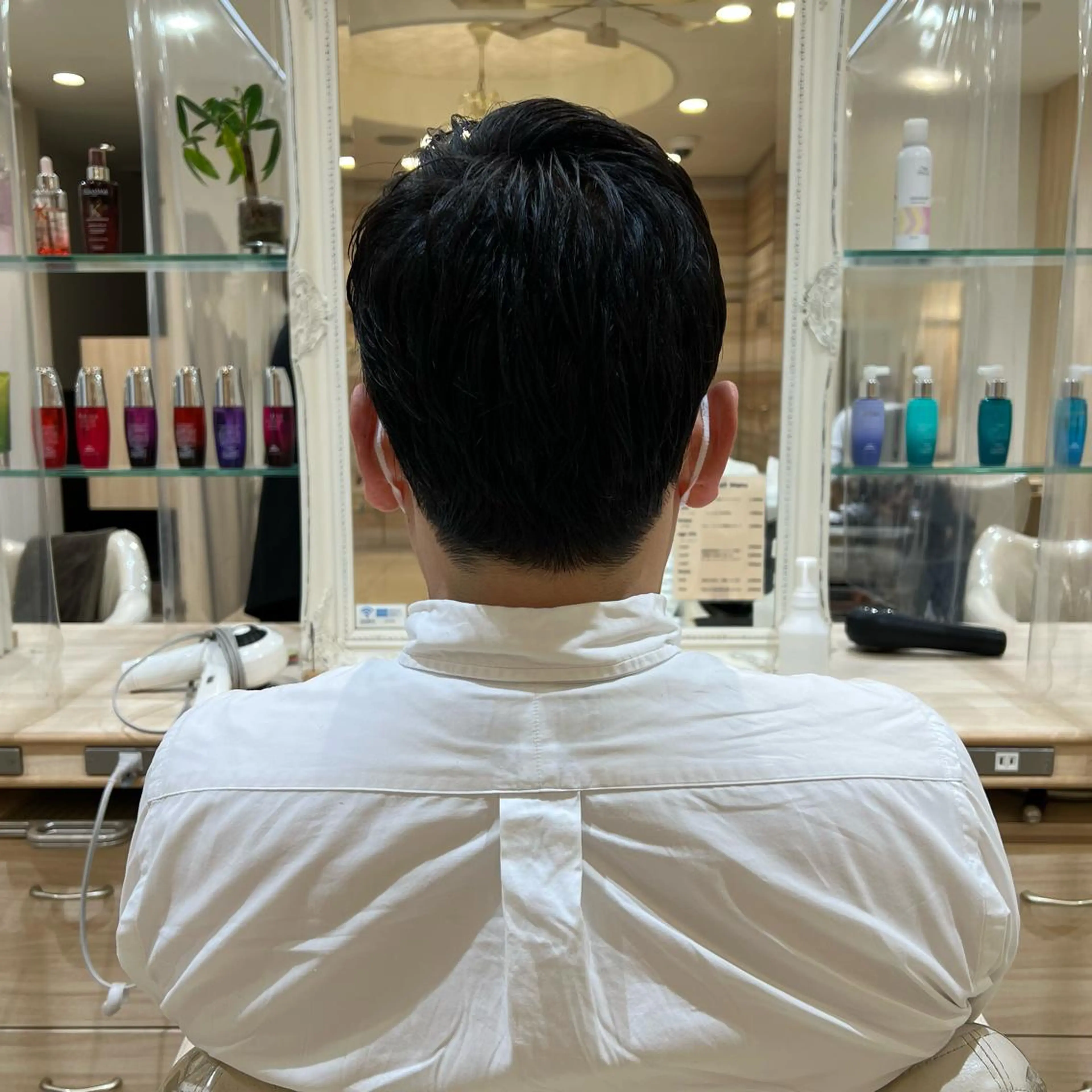 メンズ ダブルカラー🌷✨ 守屋紗希のヘアスタイル