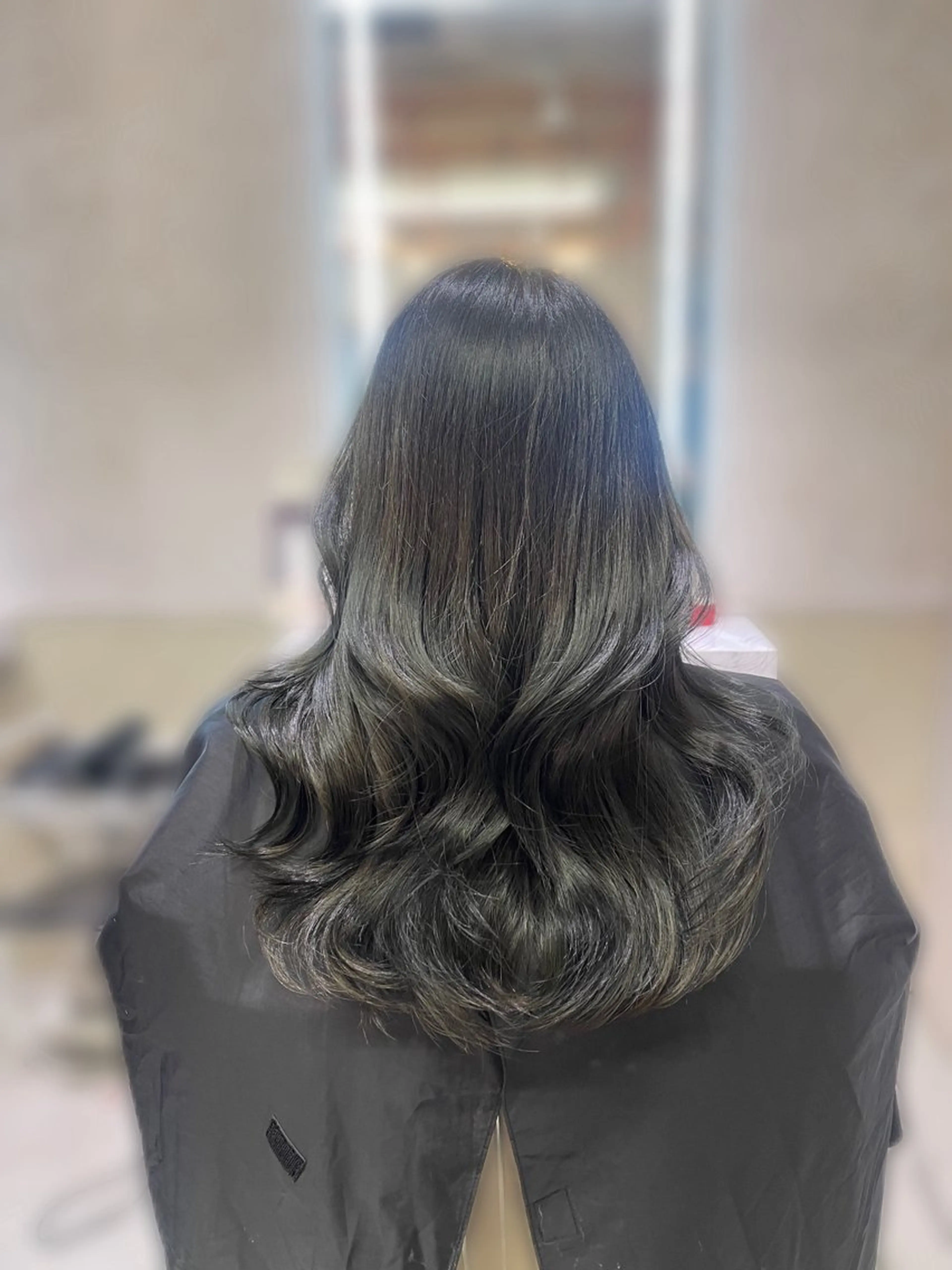 ロング haruna🤍 中韓mix✨のヘアスタイル