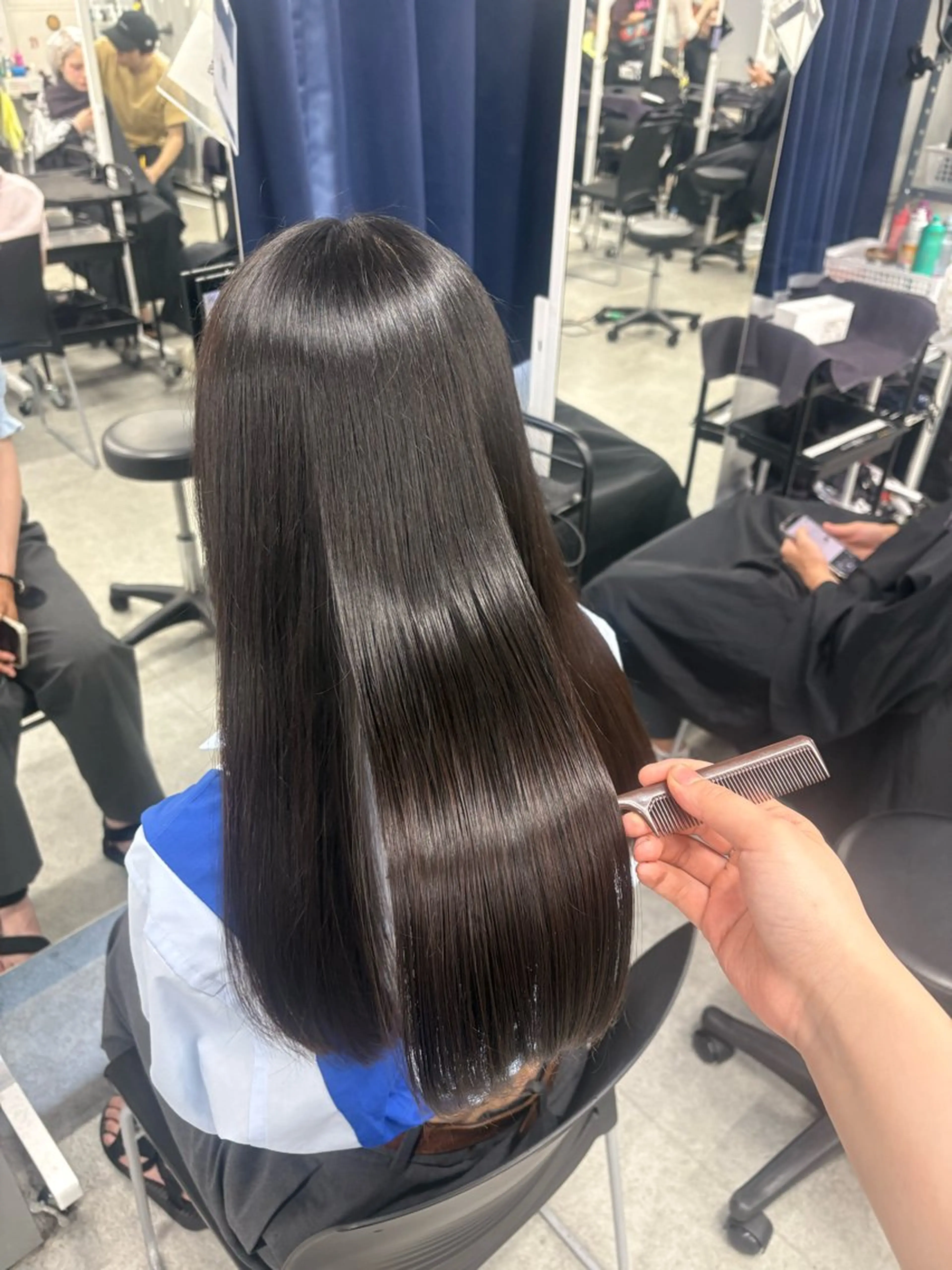 ロング トリートメント 💍韓国風カラー💍 横浜💍MIU💍のヘアスタイル