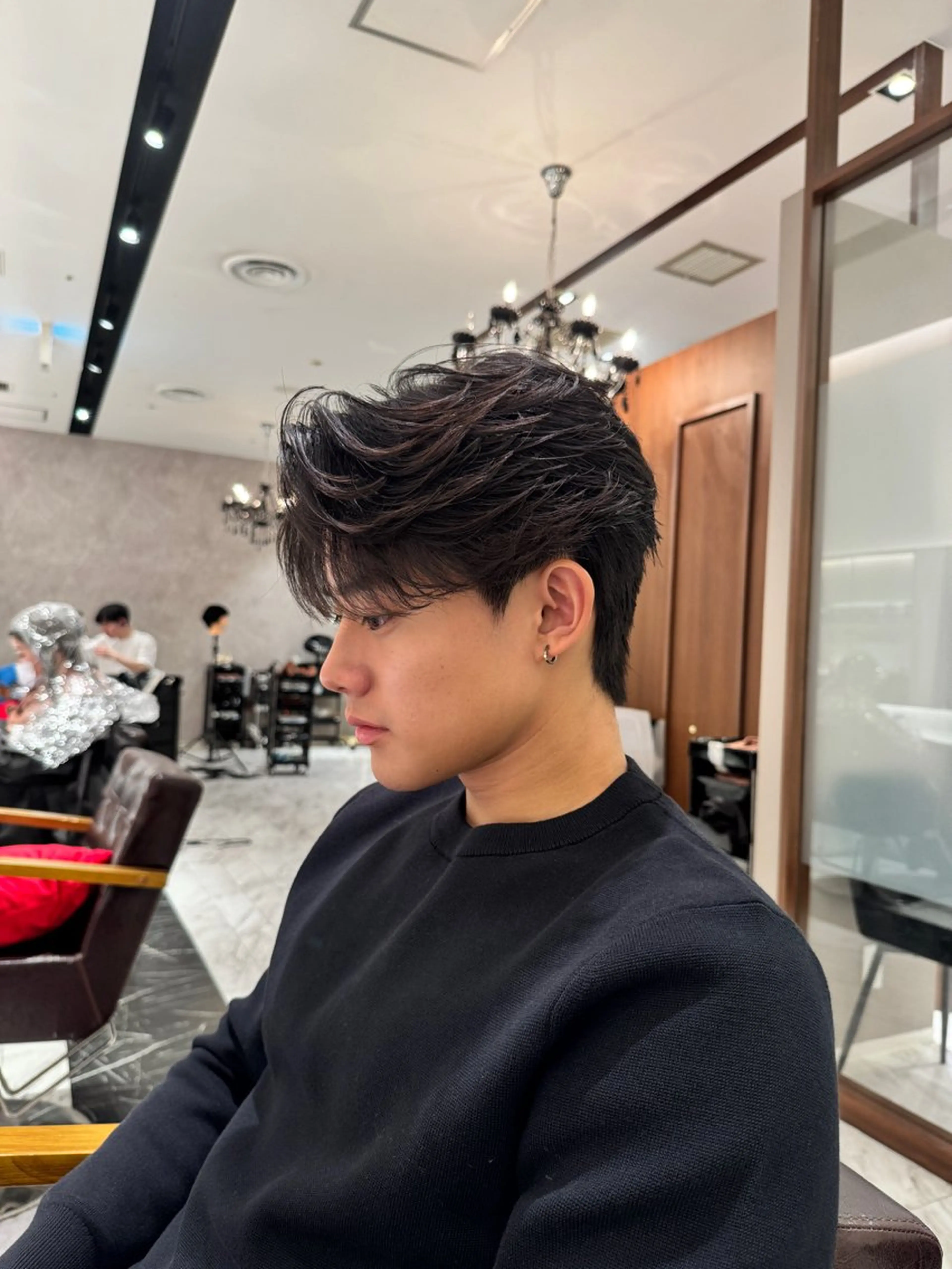 ショート パーマ メンズ 瀧野 翔吾【メンズ特化】のヘアスタイル