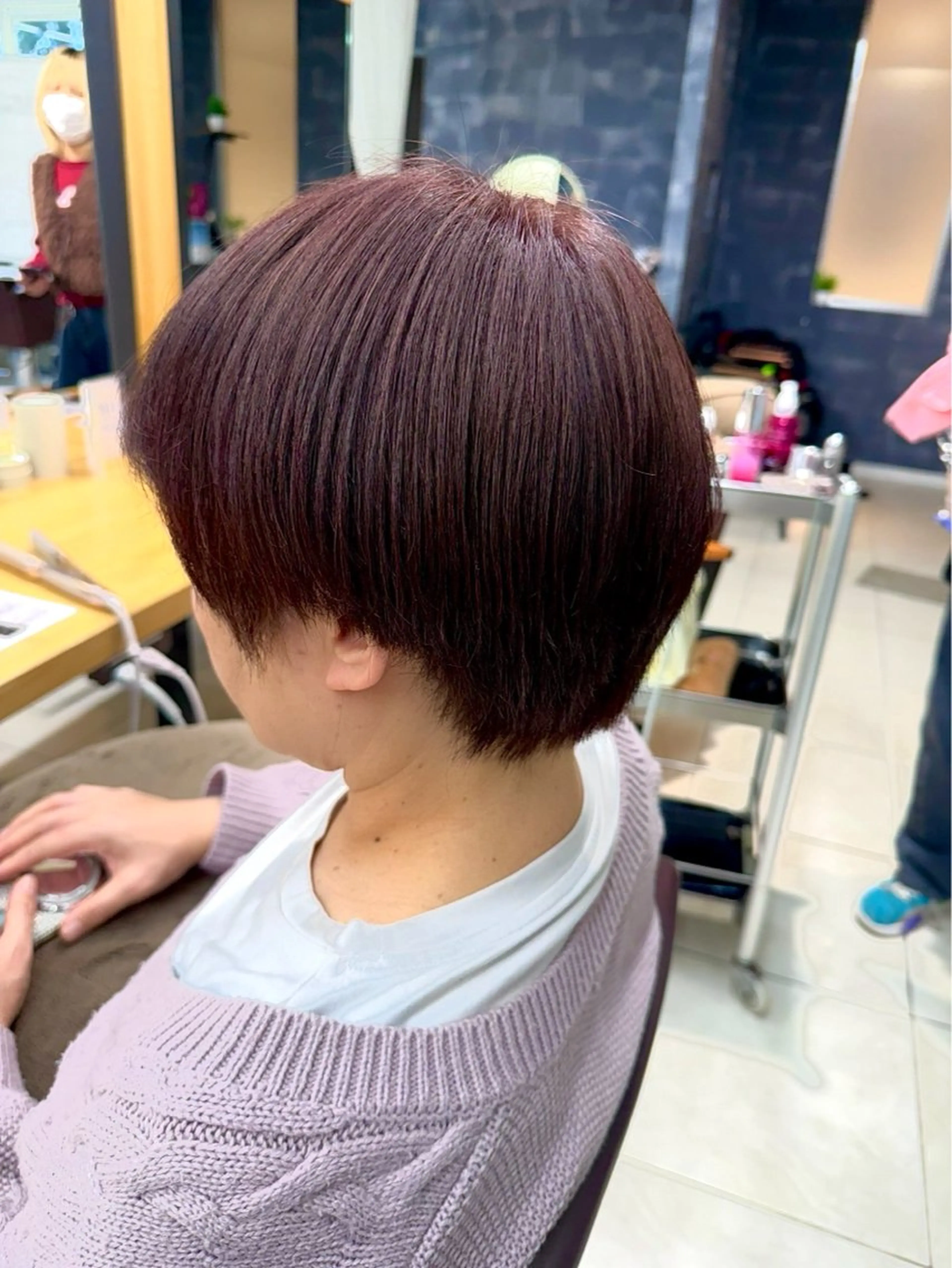 カラー ヘアカラー 川本 桃華のヘアスタイル