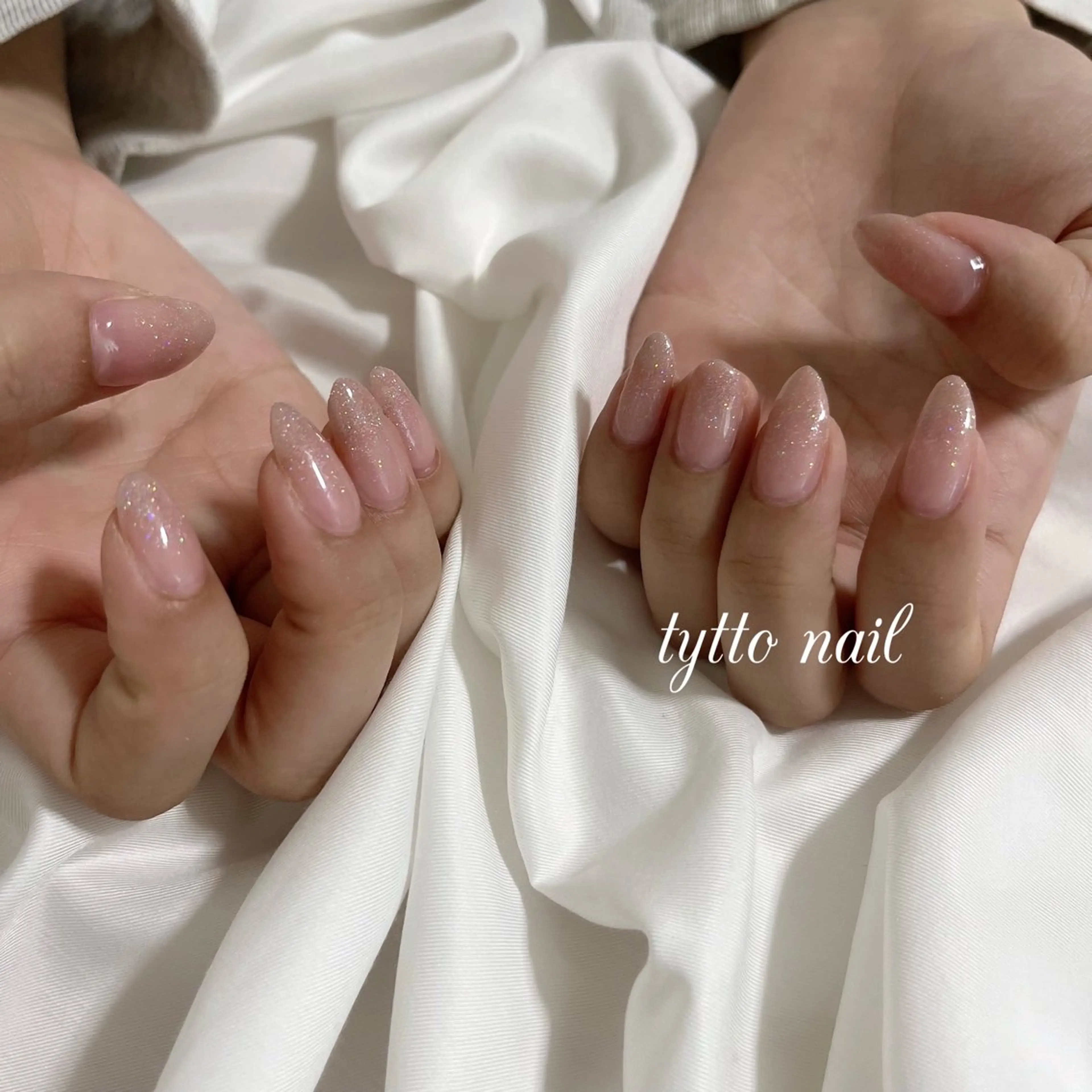 ネイル フレンチネイル ミラーネイル オフィスネイル シンプルネイル tytto nail ❤︎‪‪eri‪‪のネイルデザイン