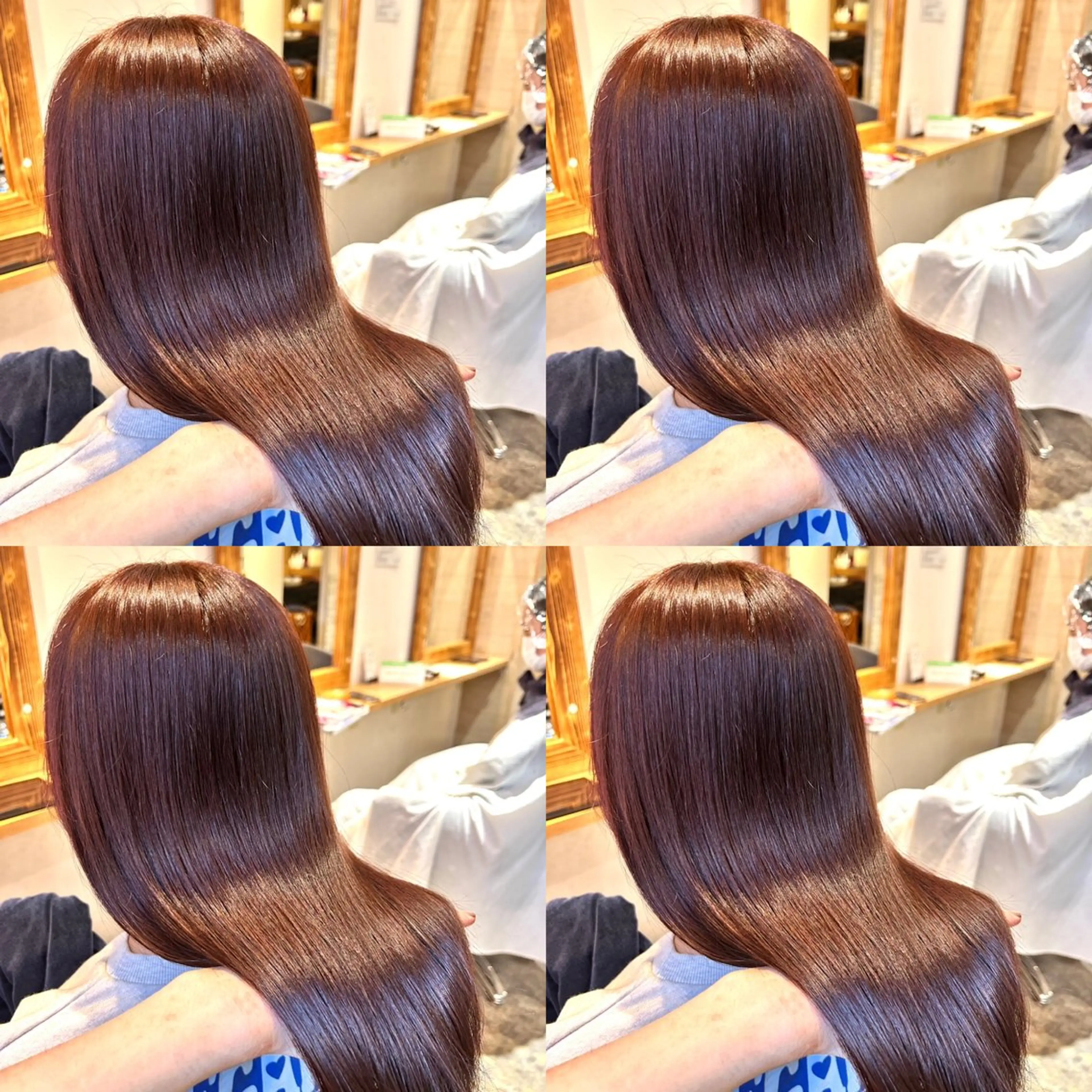 ロング カラー 韓国レイヤー× 髪質改善✨店長/純大のヘアスタイル
