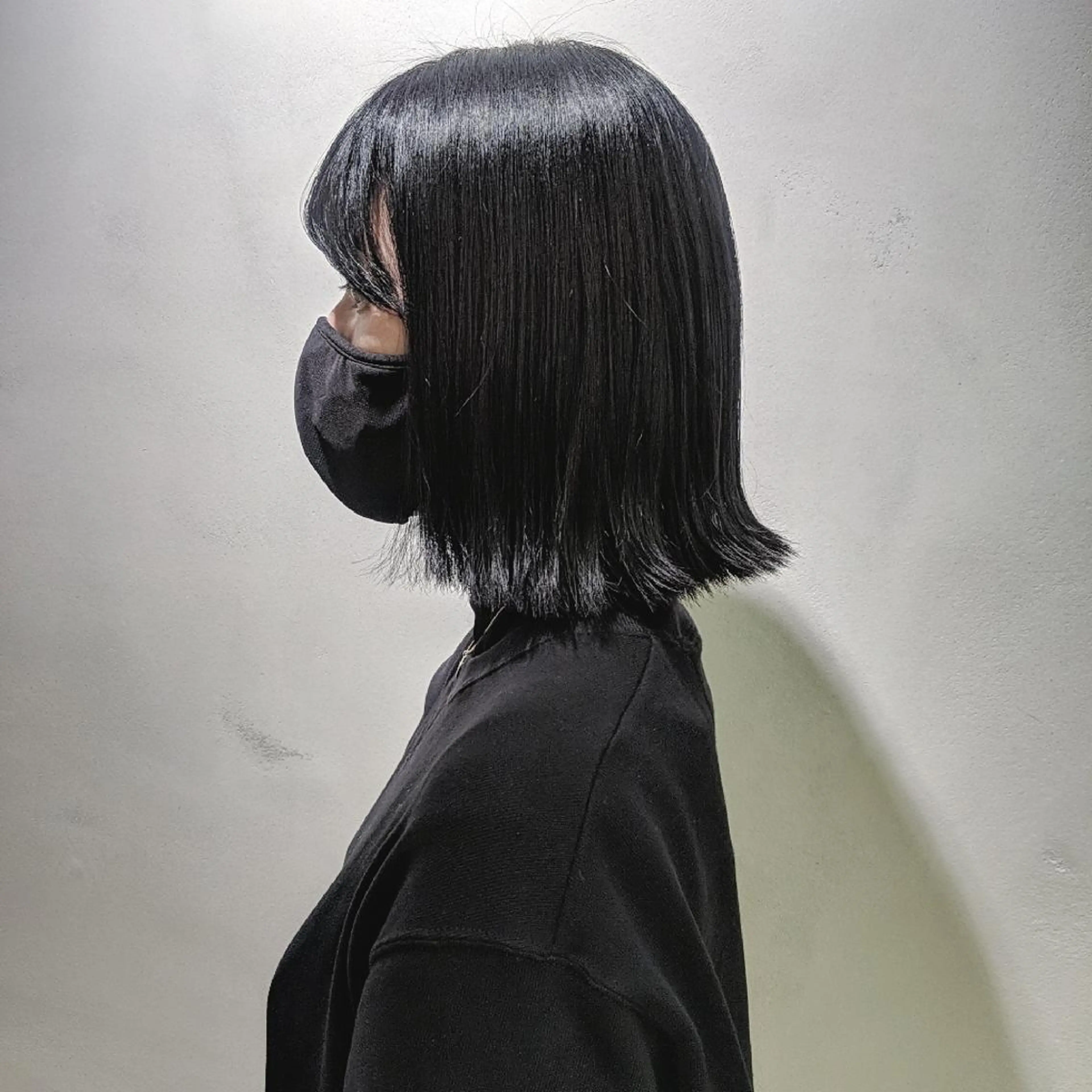 ミディアム 韓国風ヘア PRIVATE SALON EYES所属・EYES リアのマツエク・マツパデザイン