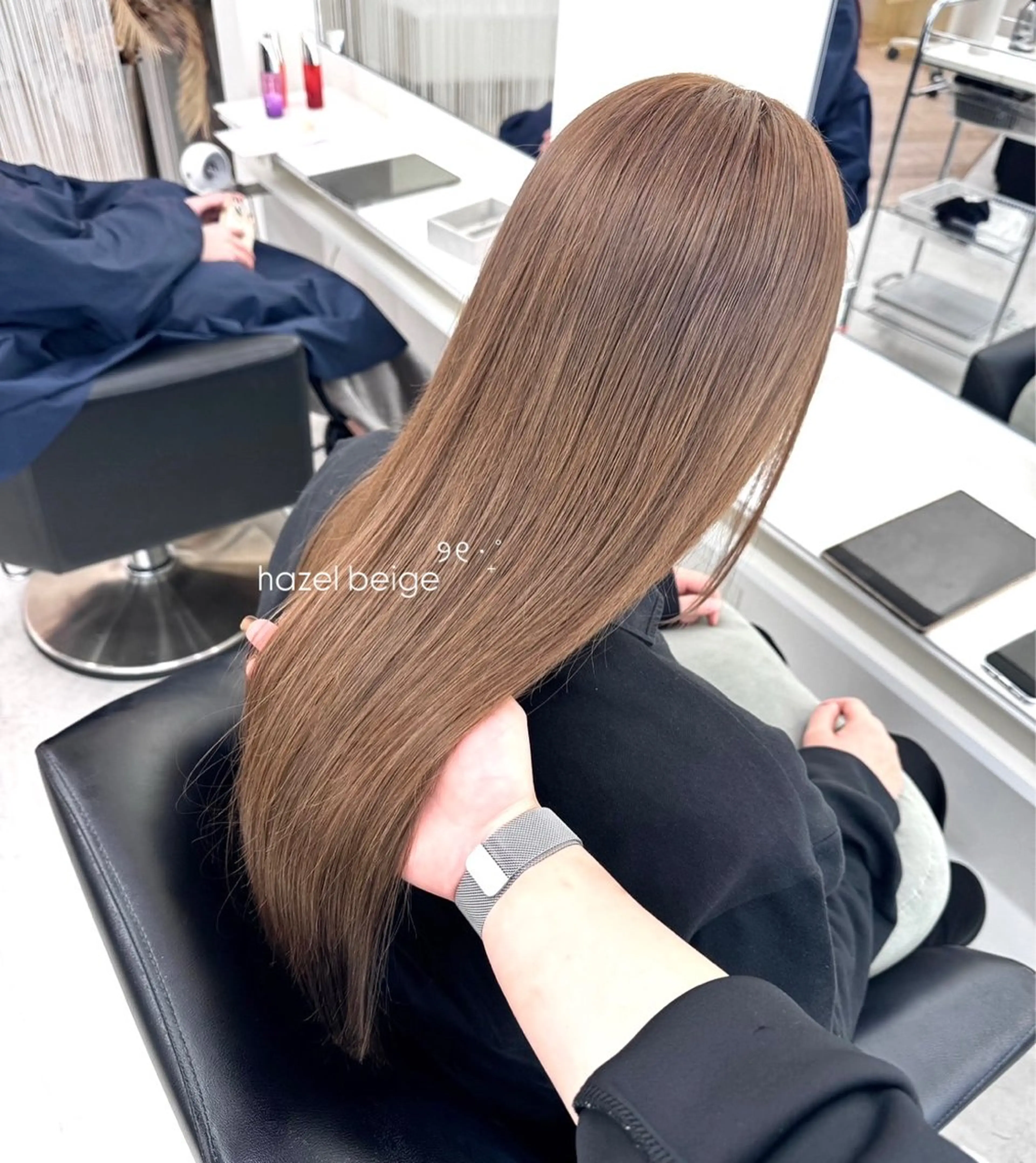 ロング ヘアカラー Parve Mix/ 平 奈果🎀のヘアスタイル