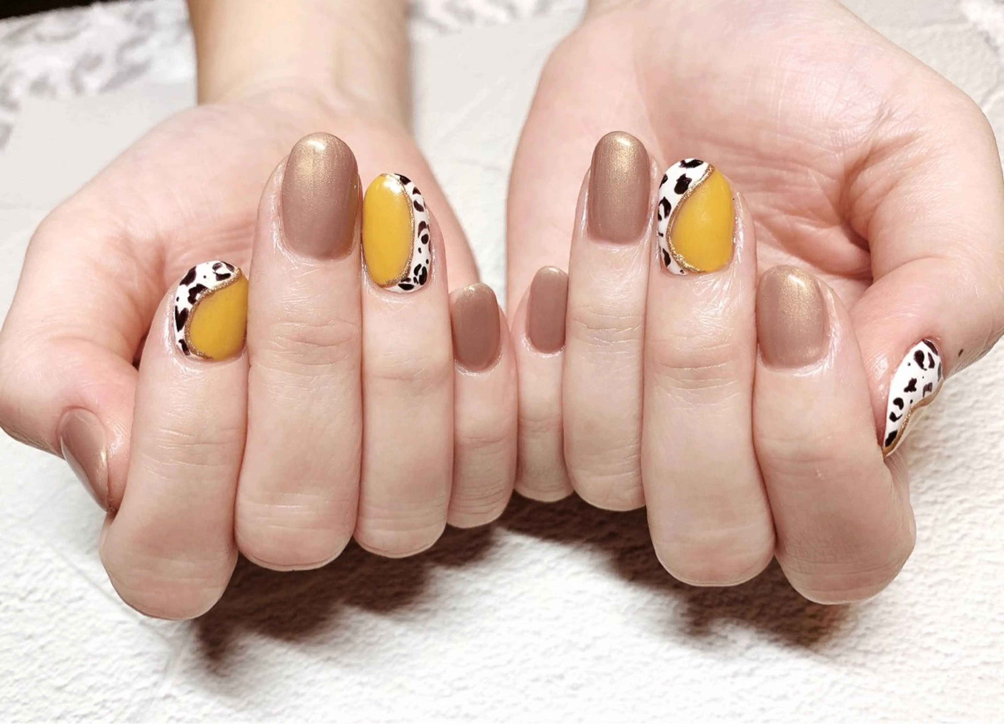 ネイル アニマル柄 takamin._.nail所属・t. takamiのネイルデザイン