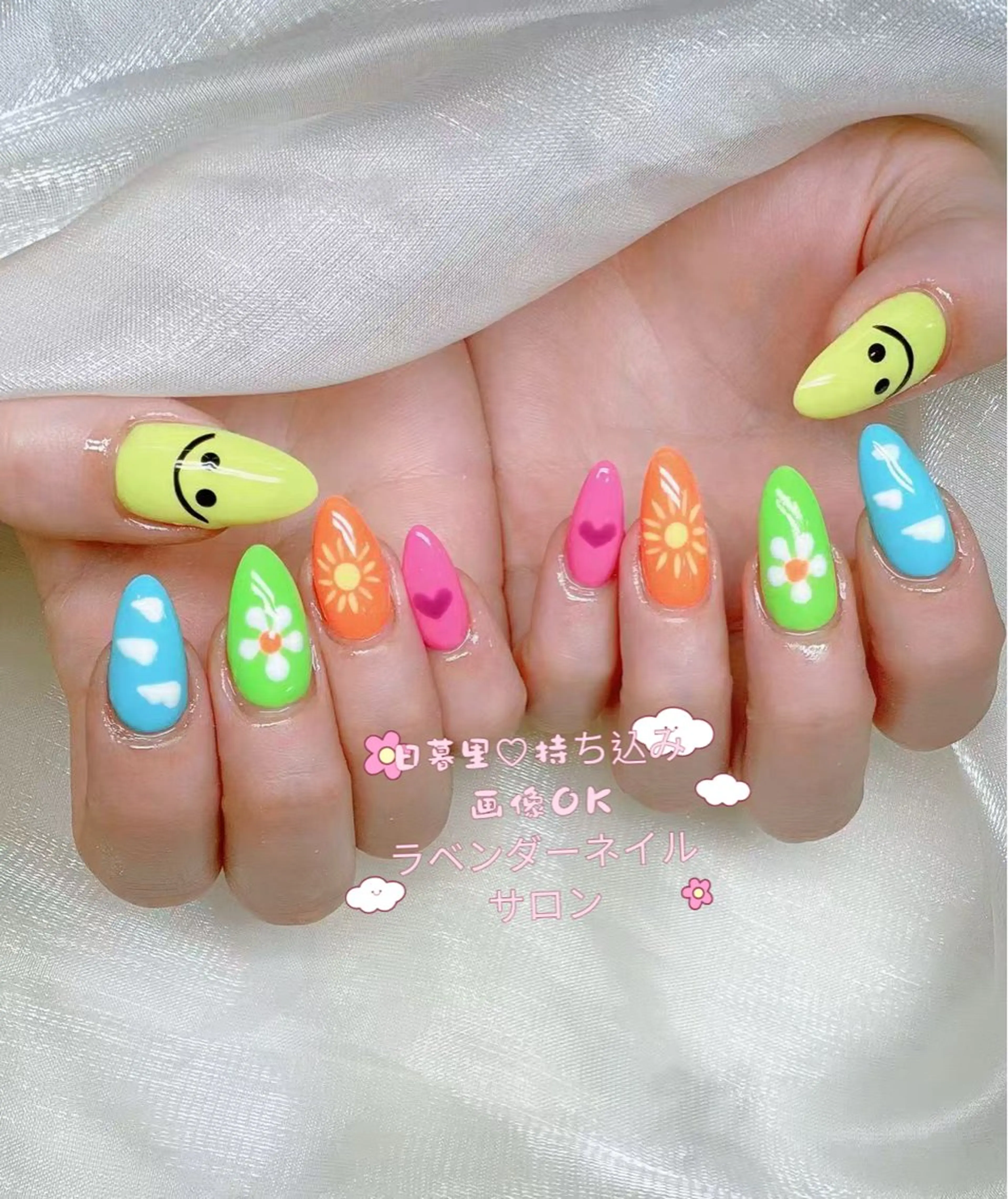 ネイル 日暮里💝m1♡ルル ネイルのネイルデザイン