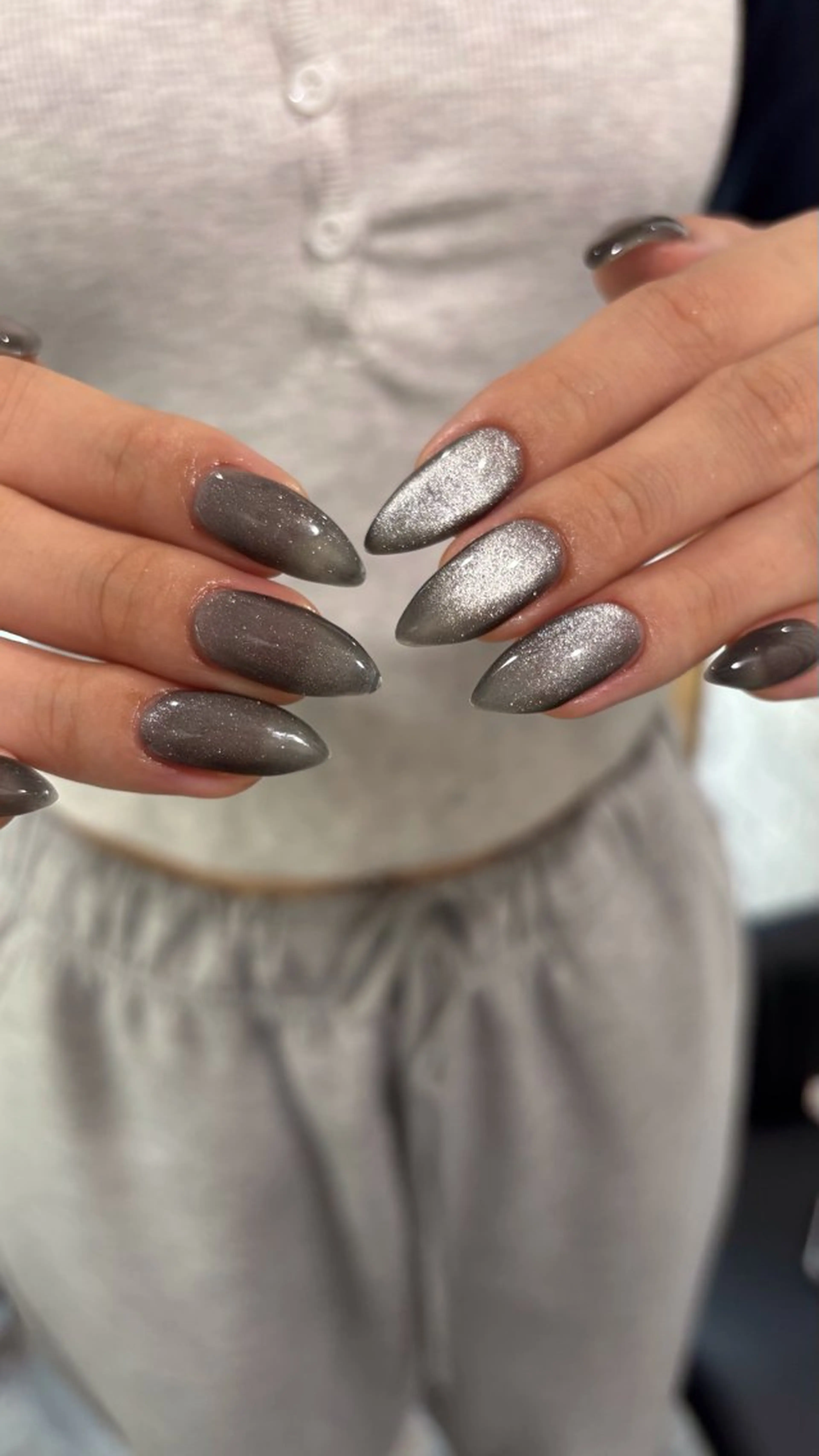 ネイル マグネットネイル マグネットワンカラー ワンカラーネイル HOHOKO NAIL所属・H HOHOKOのネイルデザイン